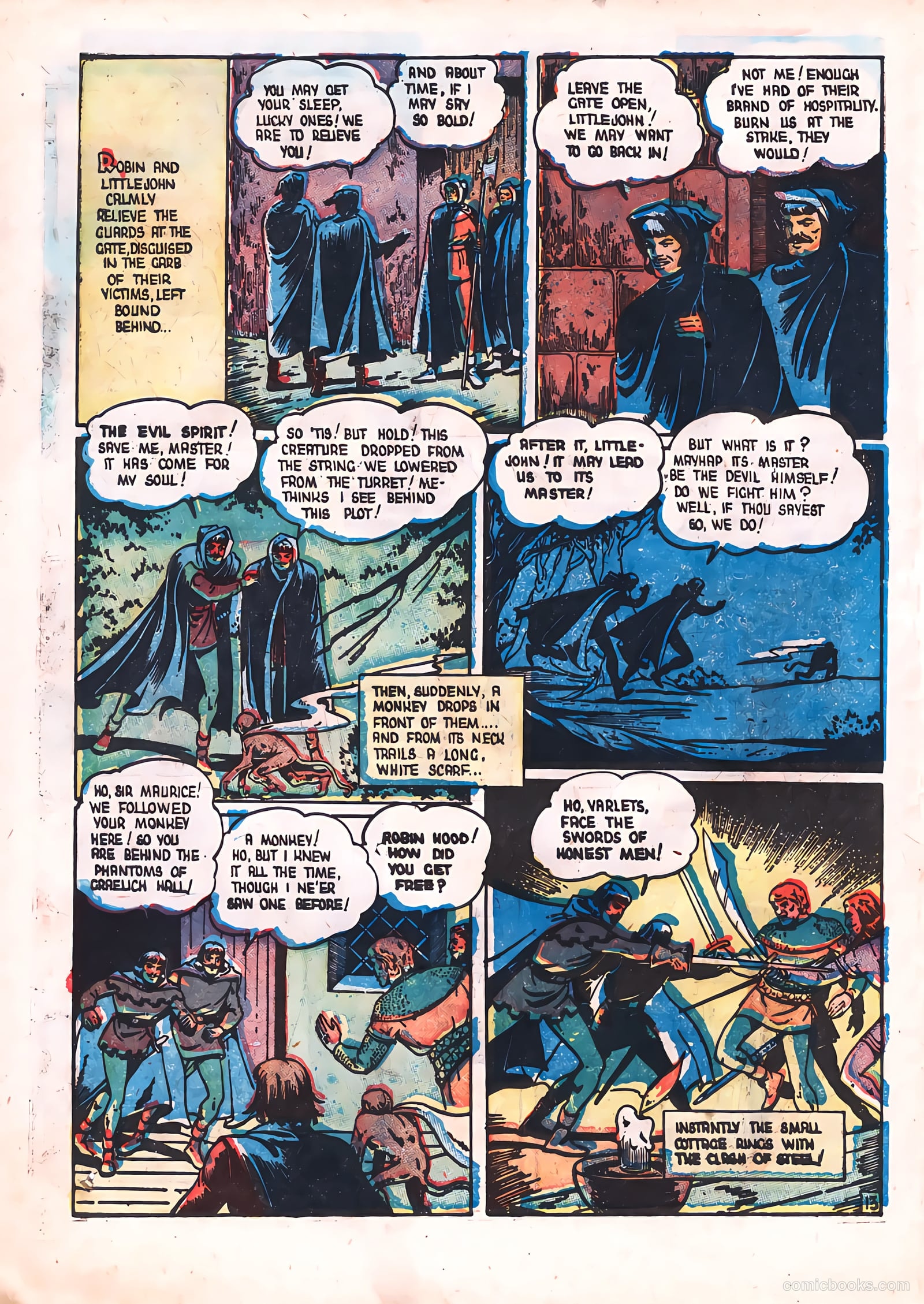 Robin Hood and Company #33 (1946) — page 32 of 52