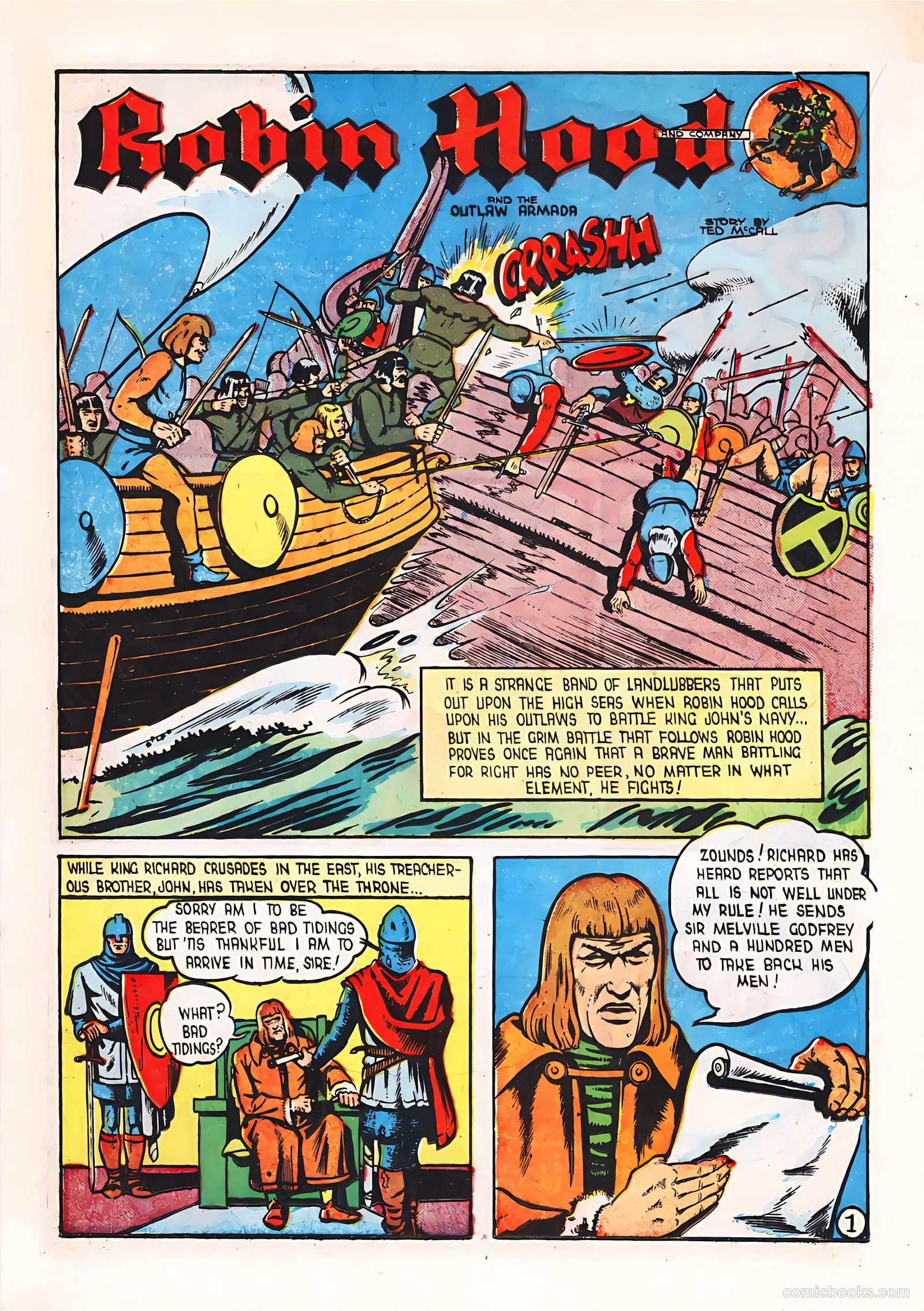 Robin Hood and Company #32 (1946) — page 22 of 52