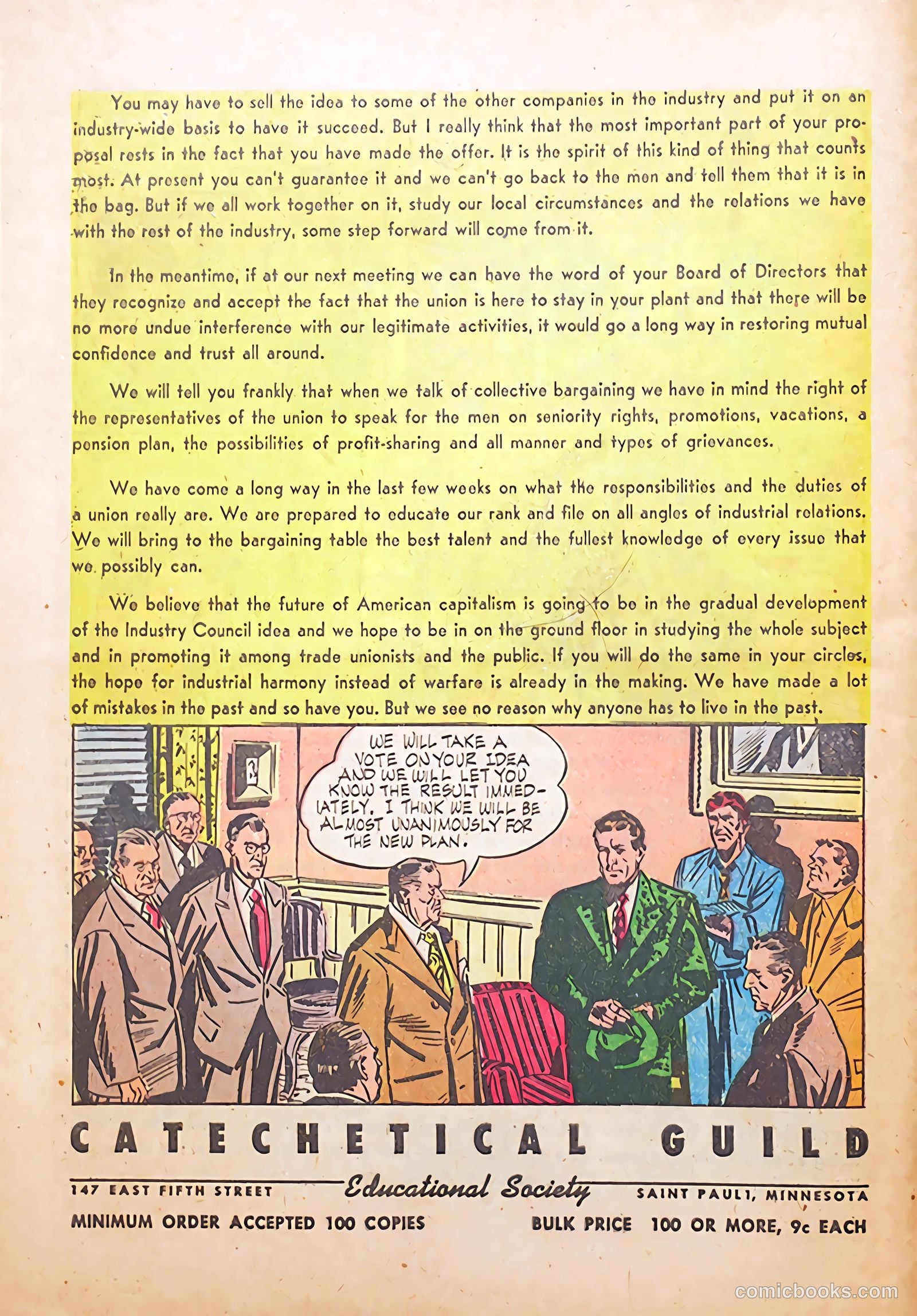 Labor Is a Partner #1 (1949) — page 32 of 32