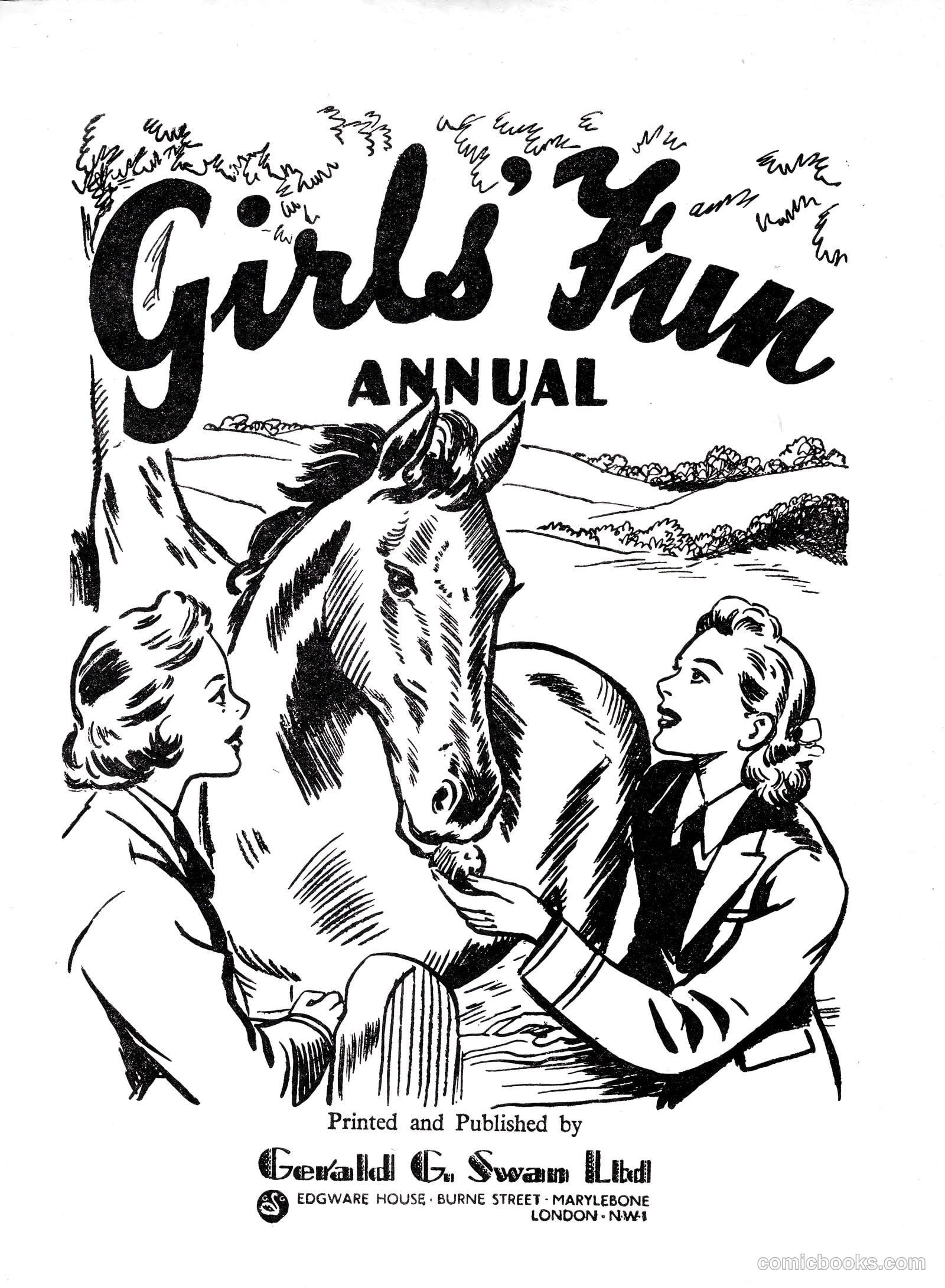 Girls' Fun Annual #1952 (1952) — page 4 of 113