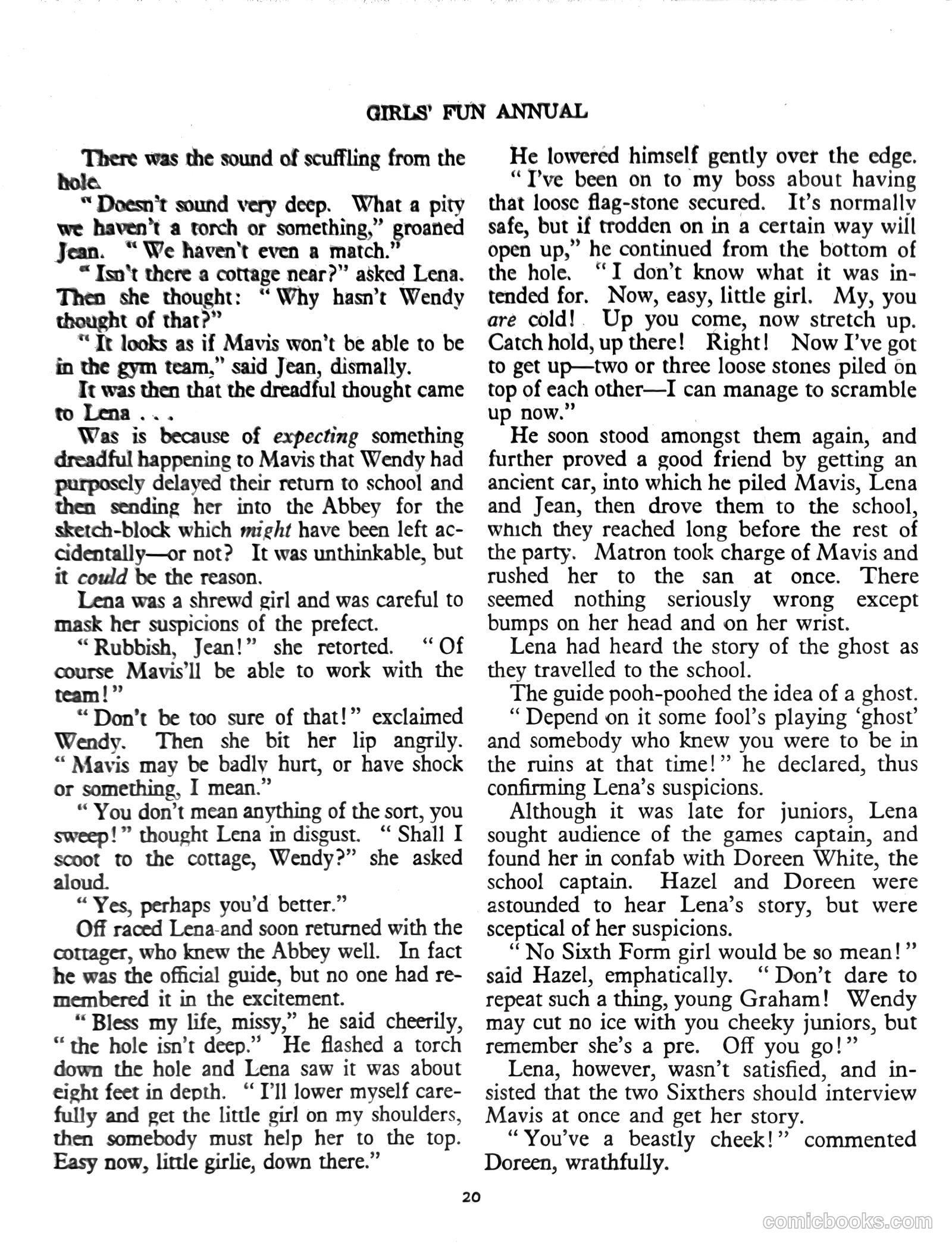 Girls' Fun Annual #1952 (1952) — page 26 of 113