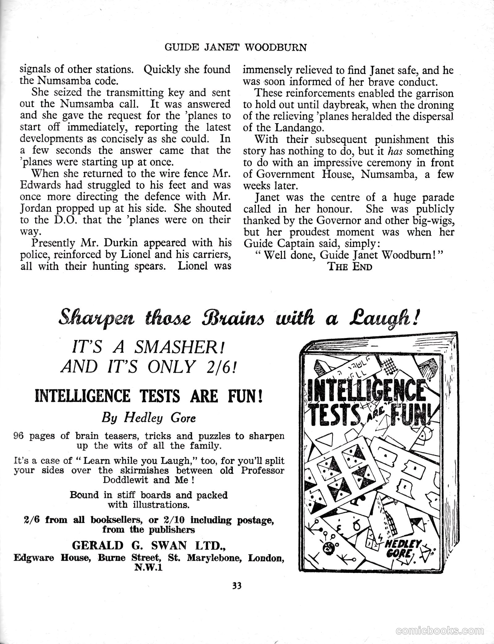 Girls' Fun Annual #1952 (1952) — page 39 of 113