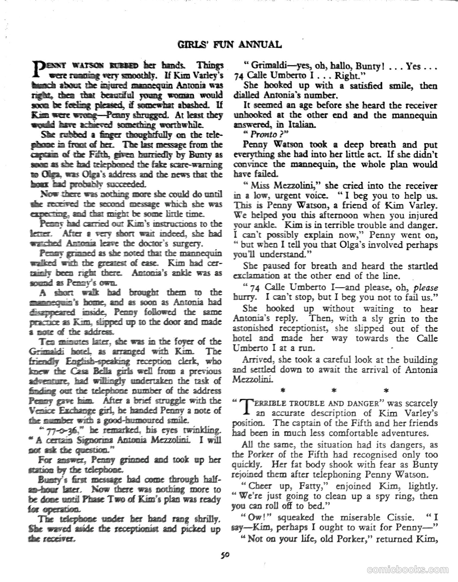 Girls' Fun Annual #1952 (1952) — page 55 of 113