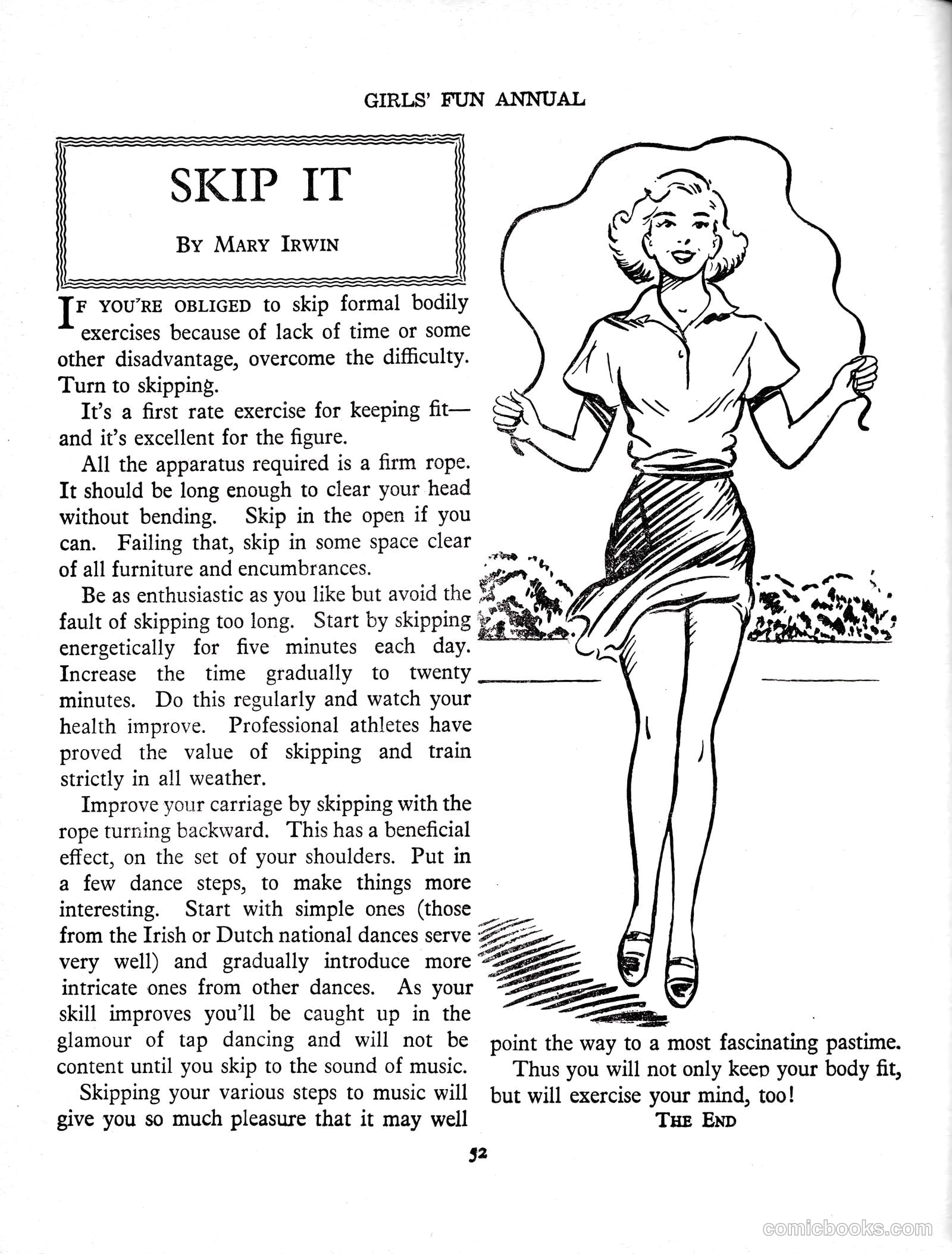 Girls' Fun Annual #1952 (1952) — page 57 of 113