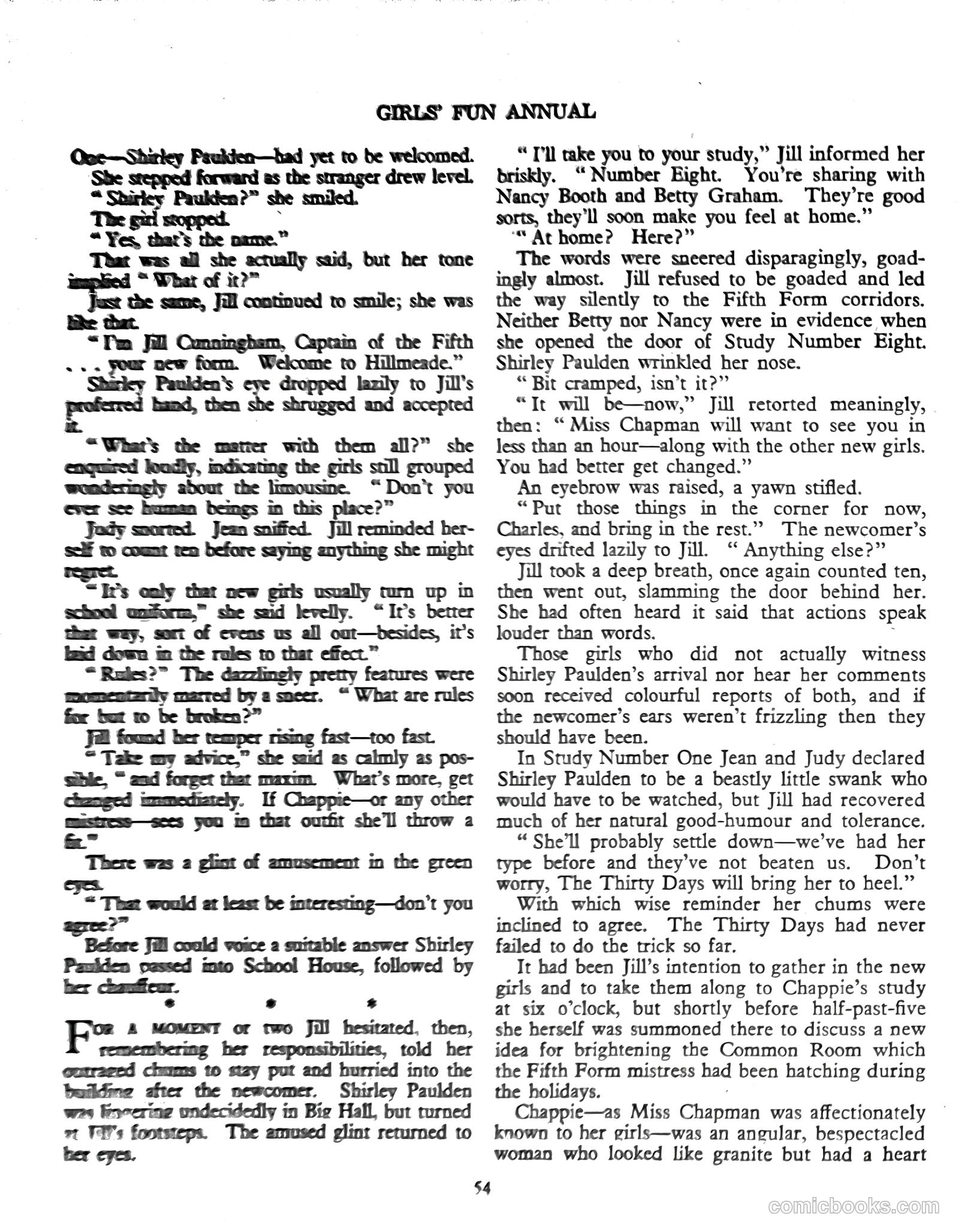Girls' Fun Annual #1952 (1952) — page 59 of 113