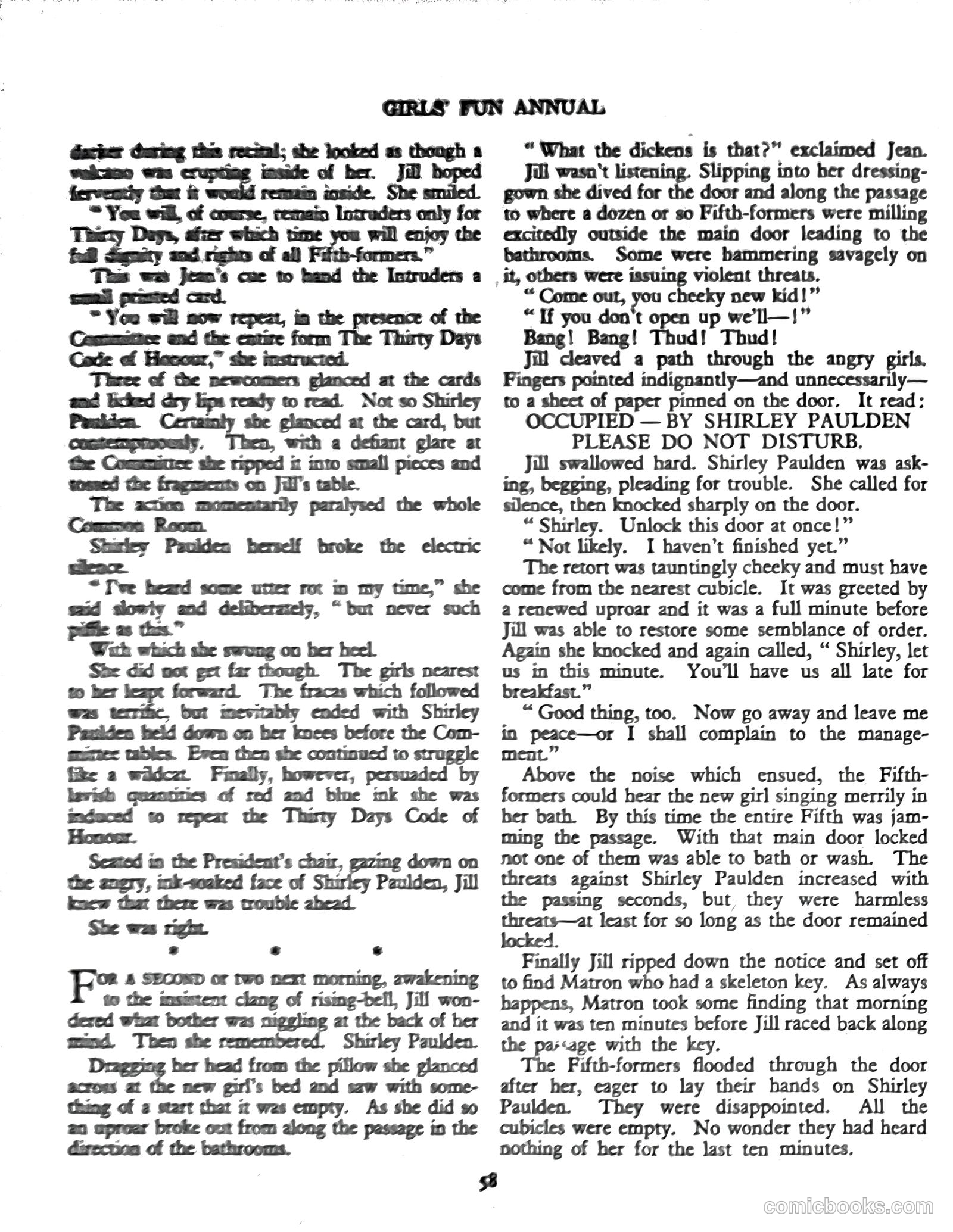 Girls' Fun Annual #1952 (1952) — page 63 of 113