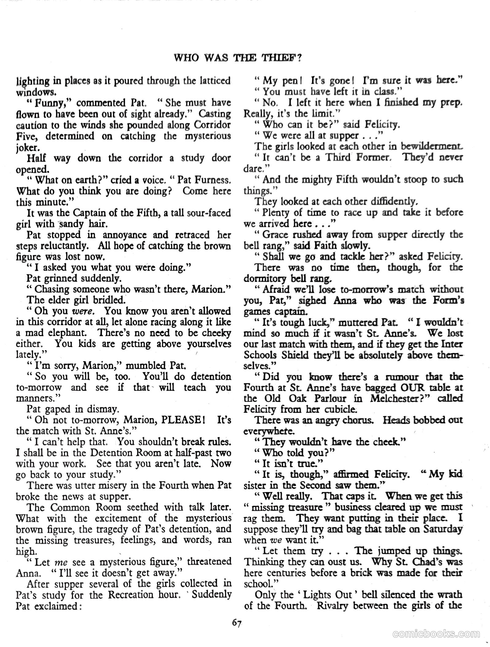 Girls' Fun Annual #1952 (1952) — page 72 of 113