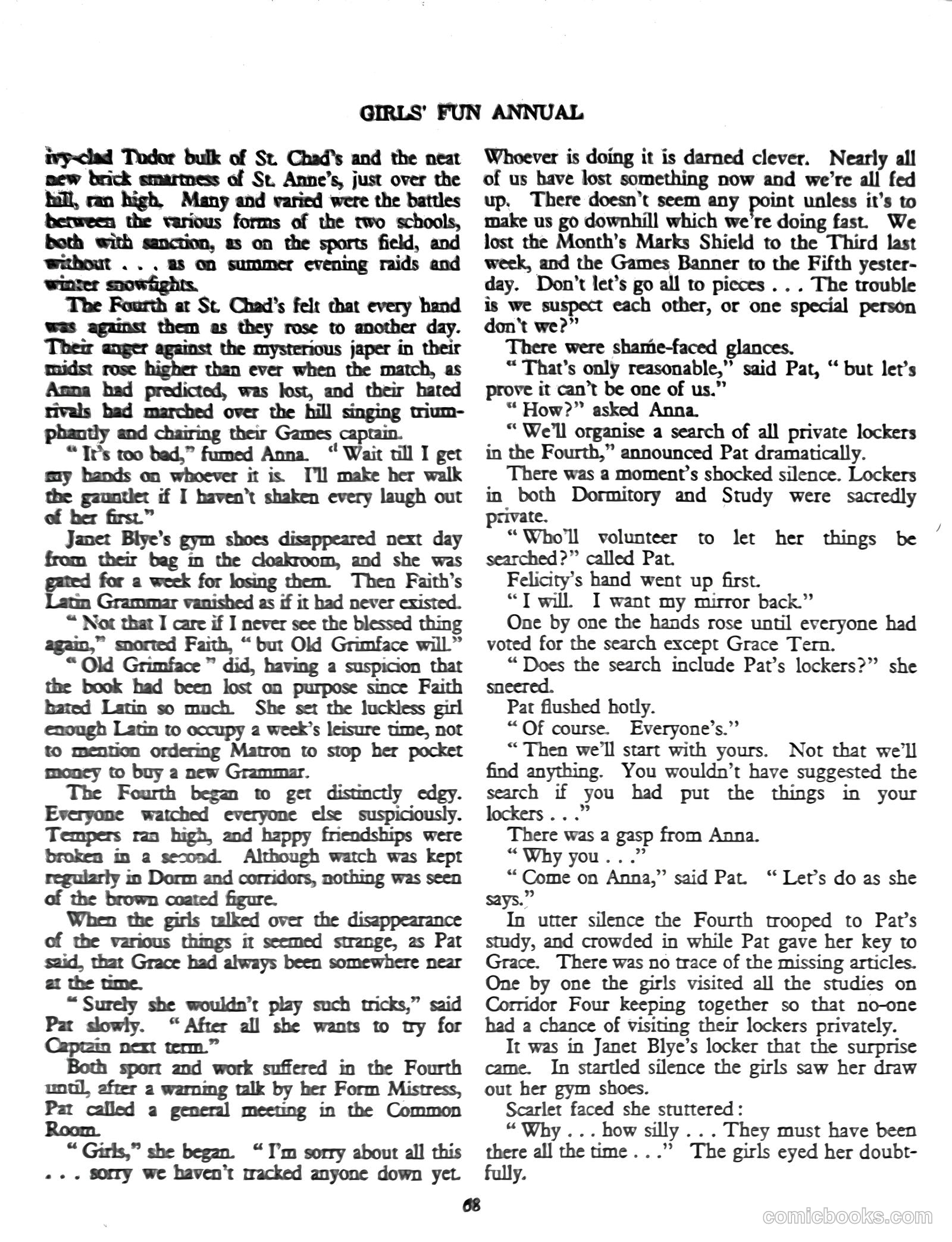 Girls' Fun Annual #1952 (1952) — page 73 of 113