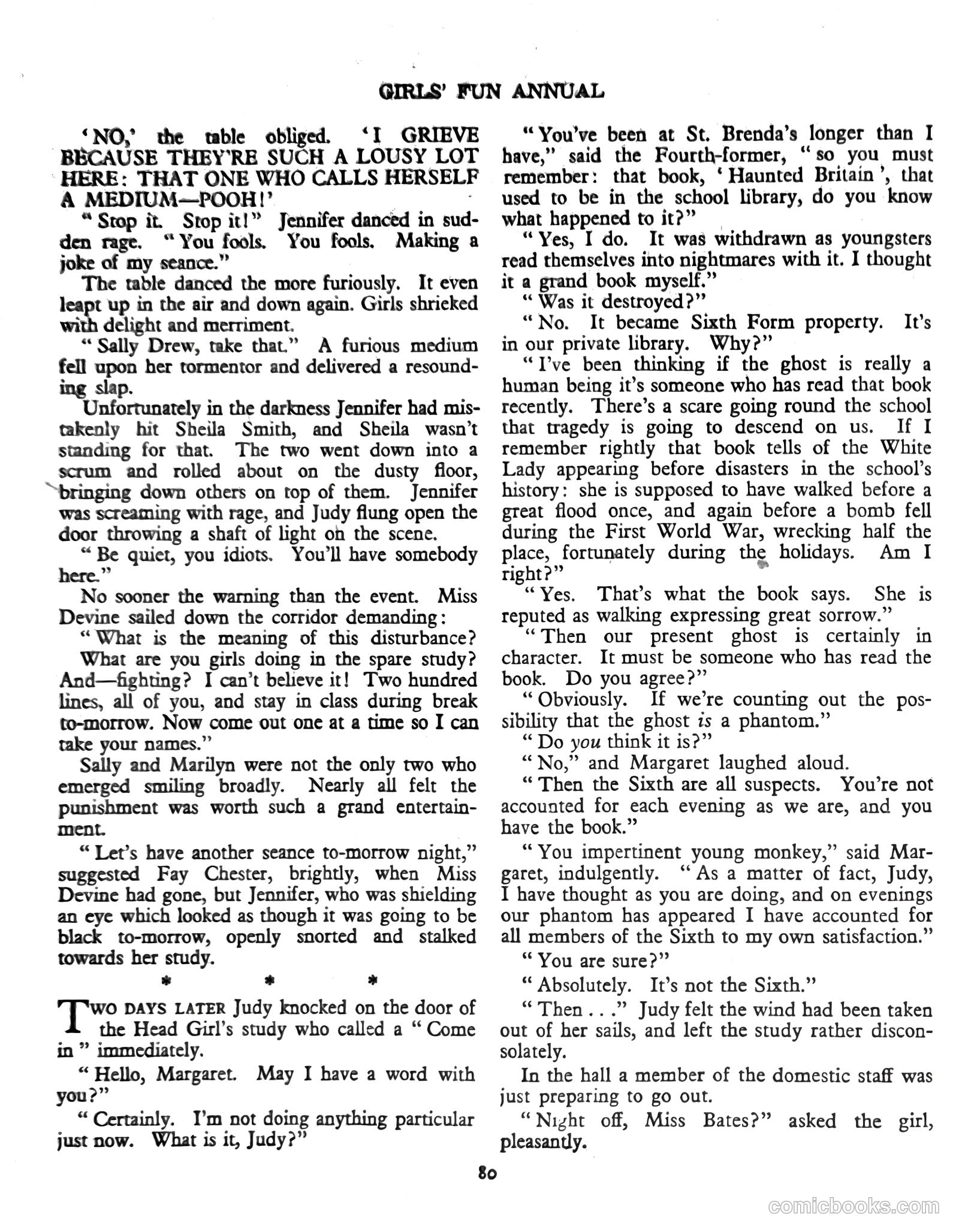 Girls' Fun Annual #1952 (1952) — page 85 of 113