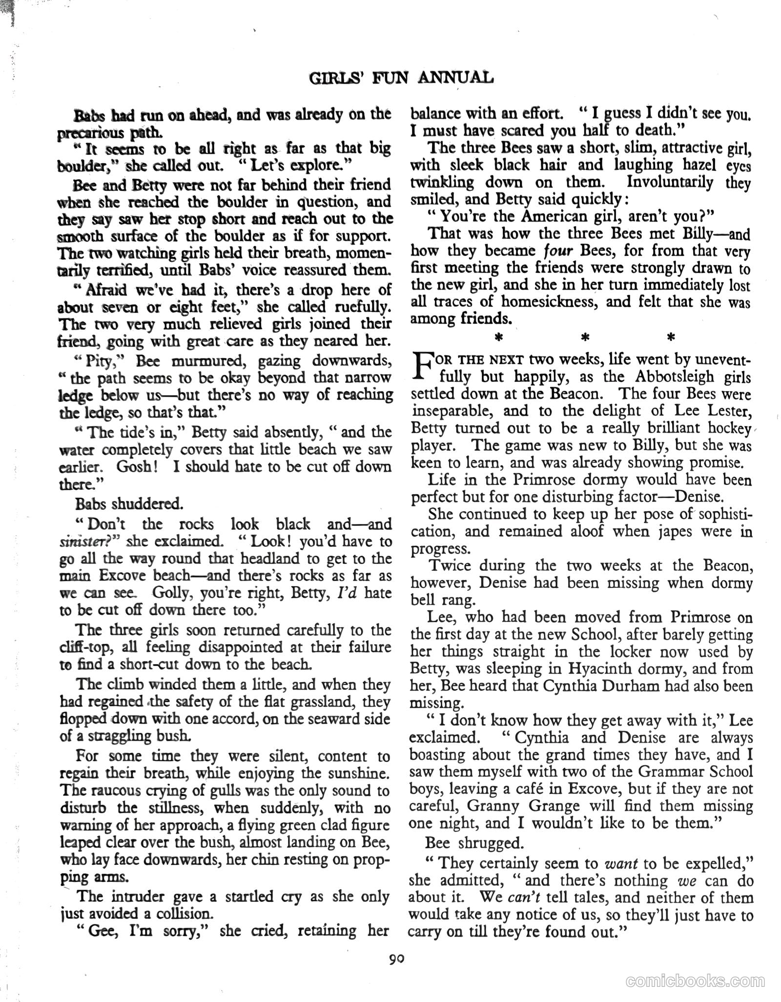 Girls' Fun Annual #1952 (1952) — page 94 of 113