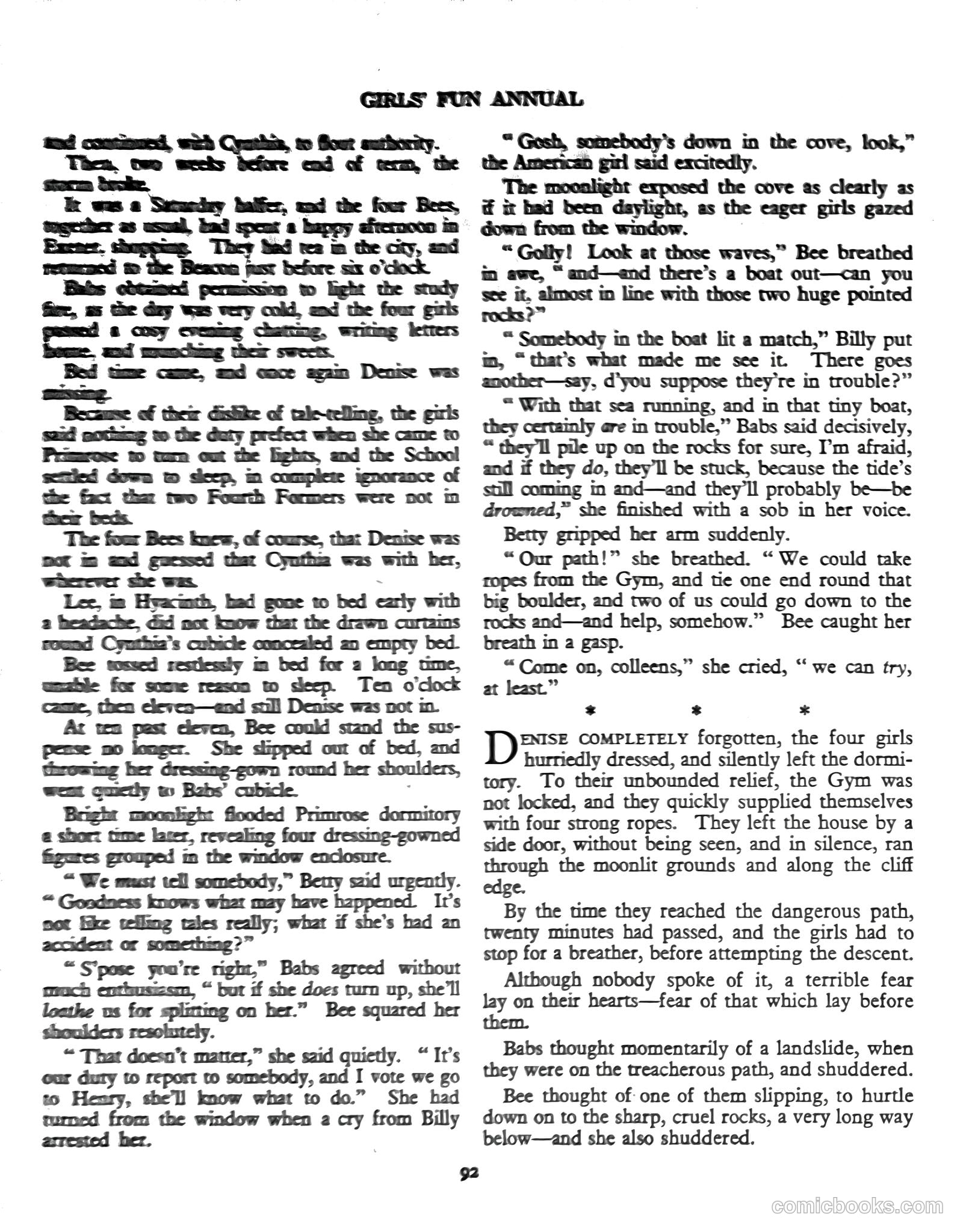 Girls' Fun Annual #1952 (1952) — page 96 of 113