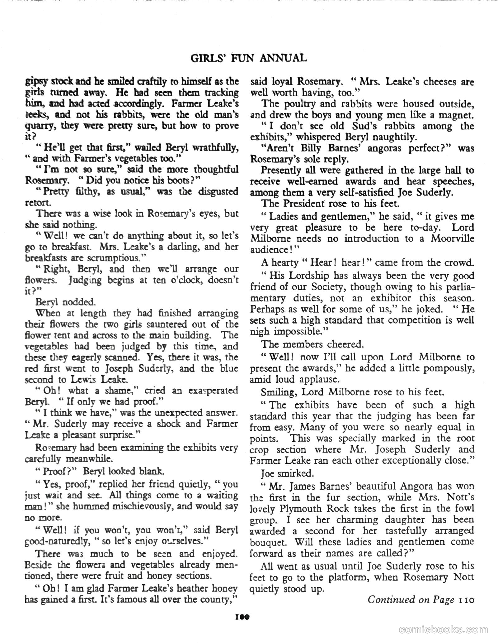 Girls' Fun Annual #1952 (1952) — page 104 of 113