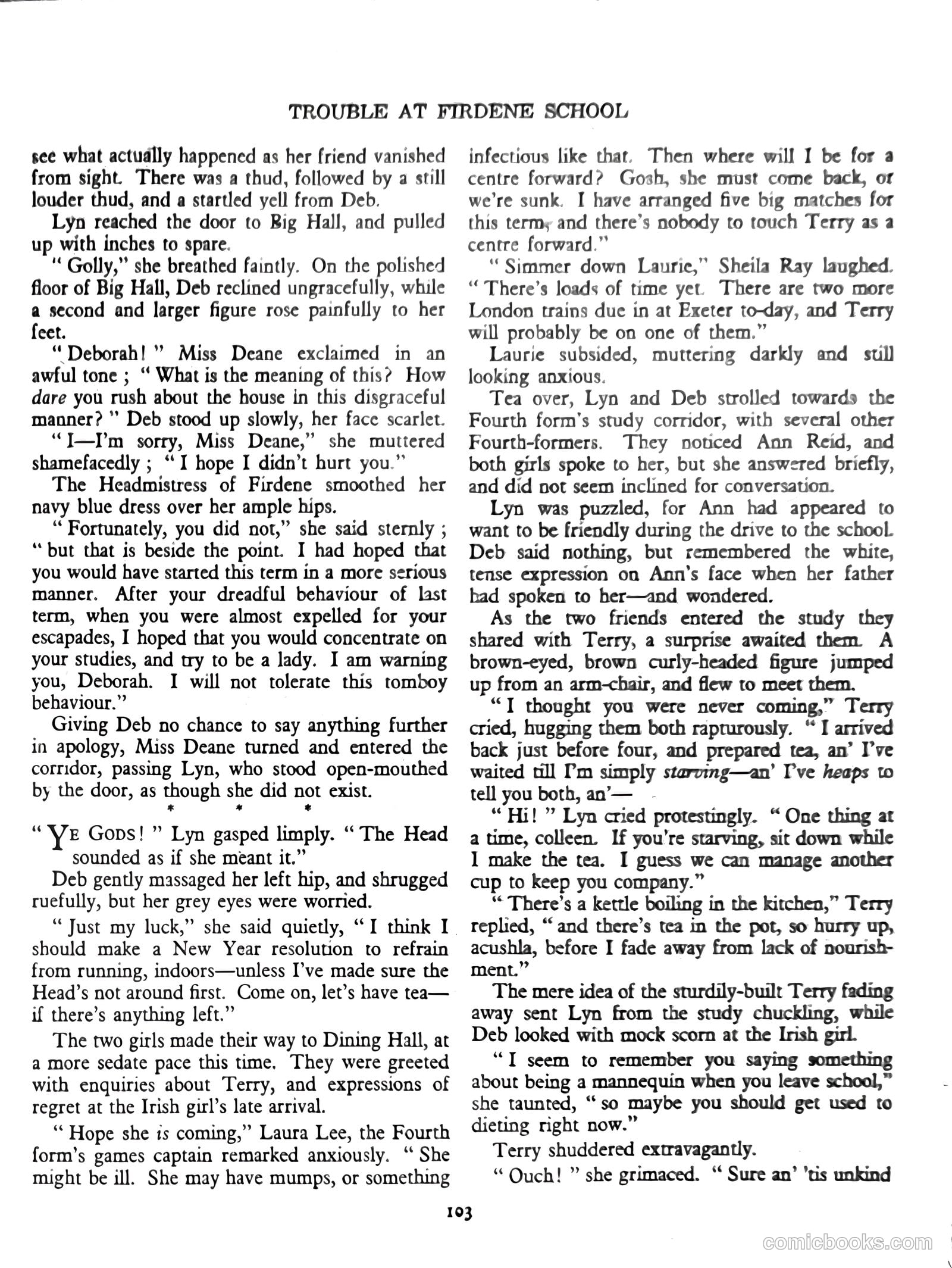 Girls' Fun Annual #1952 (1952) — page 106 of 113