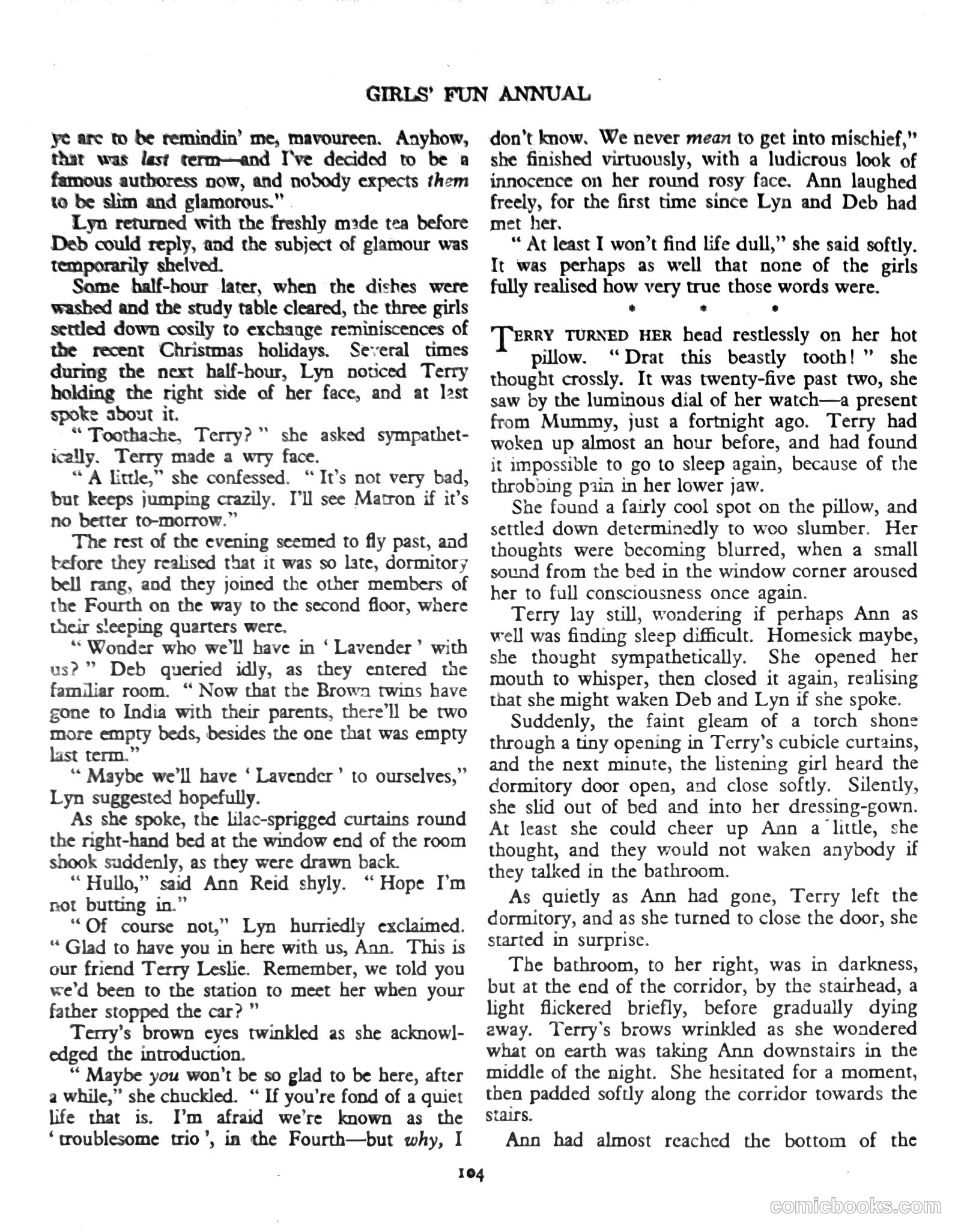 Girls' Fun Annual #1952 (1952) — page 107 of 113