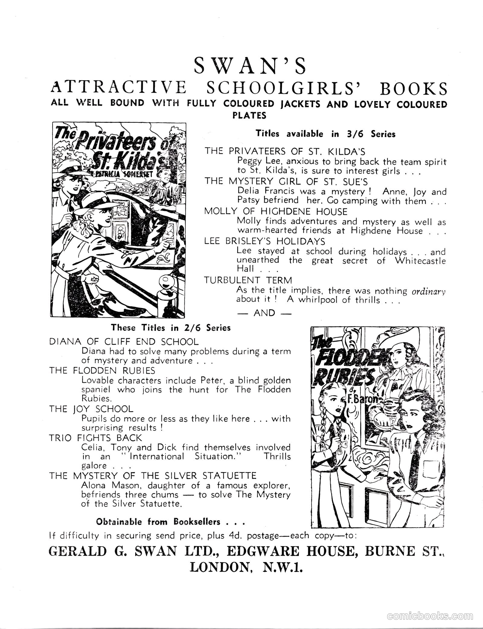 Girls' Fun Annual #1952 (1952) — page 112 of 113