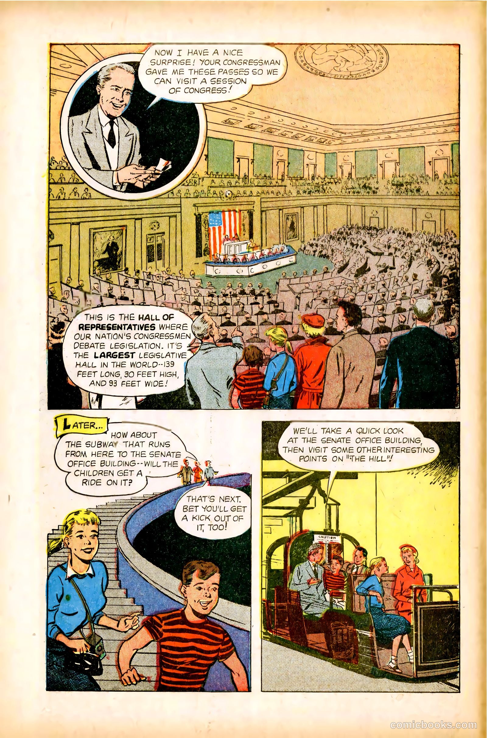 Seeing Washington: Our Nation's Capital #1 (1957) — page 6 of 29