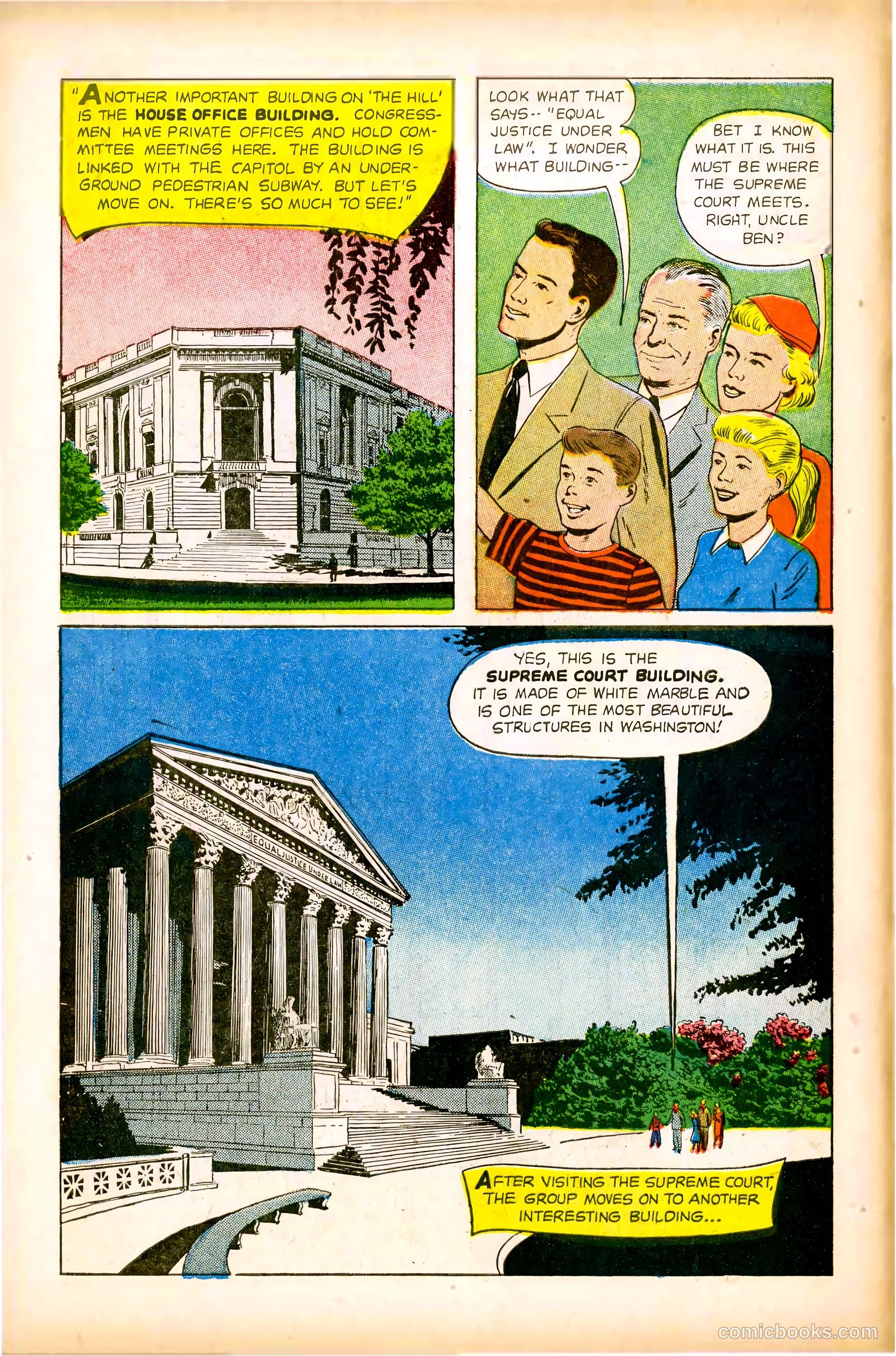 Seeing Washington: Our Nation's Capital #1 (1957) — page 8 of 29