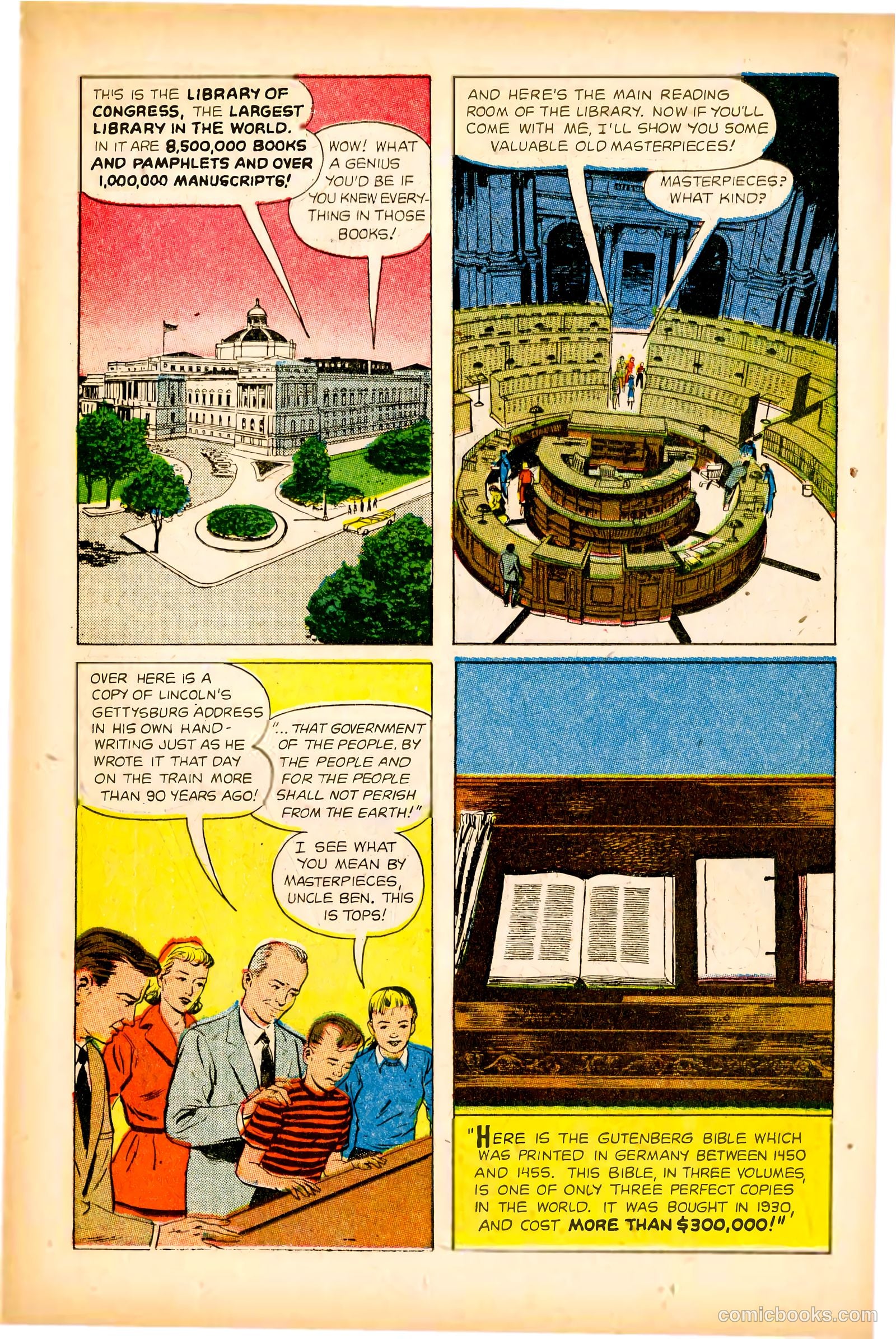 Seeing Washington: Our Nation's Capital #1 (1957) — page 9 of 29