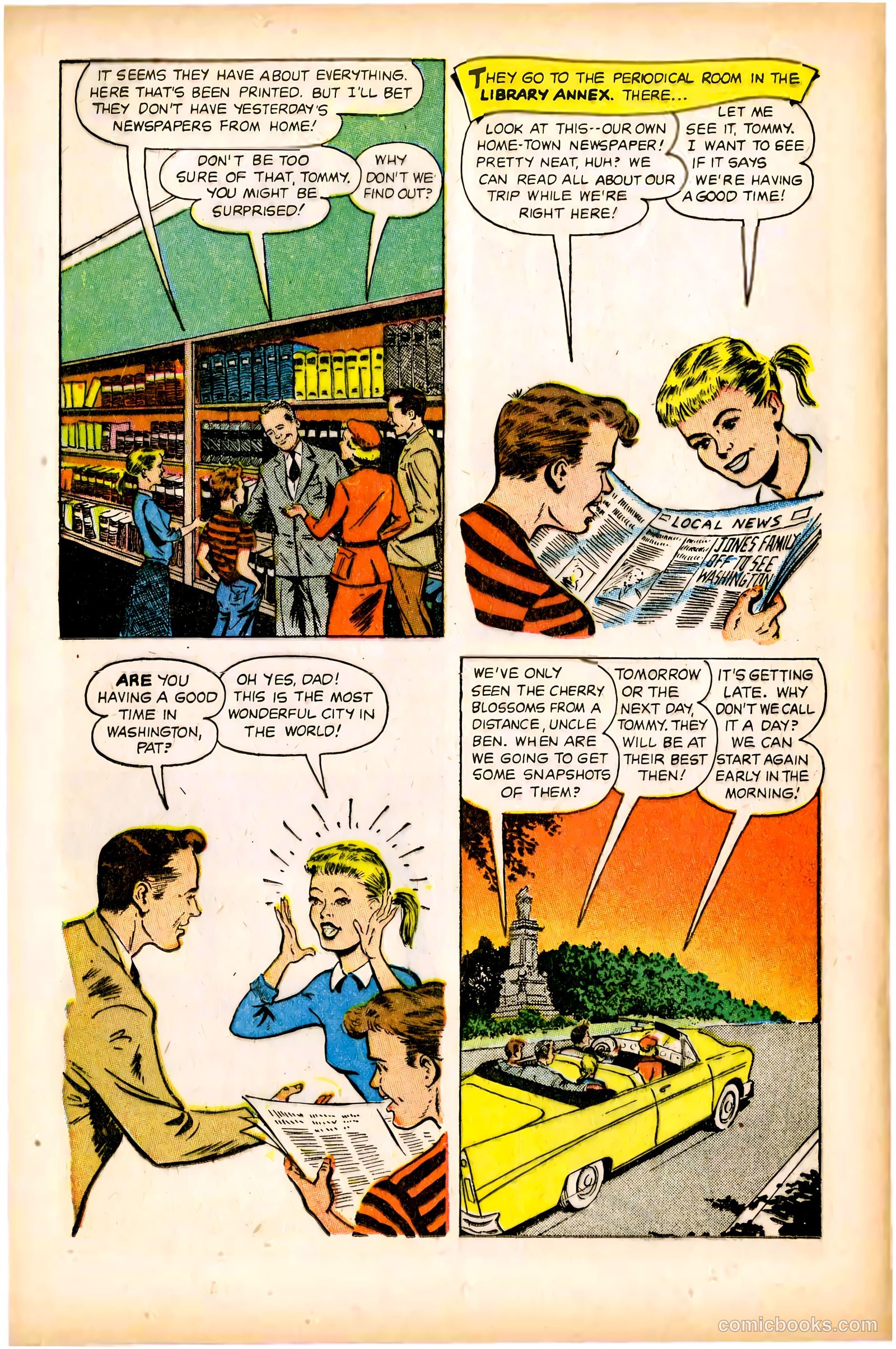 Seeing Washington: Our Nation's Capital #1 (1957) — page 10 of 29