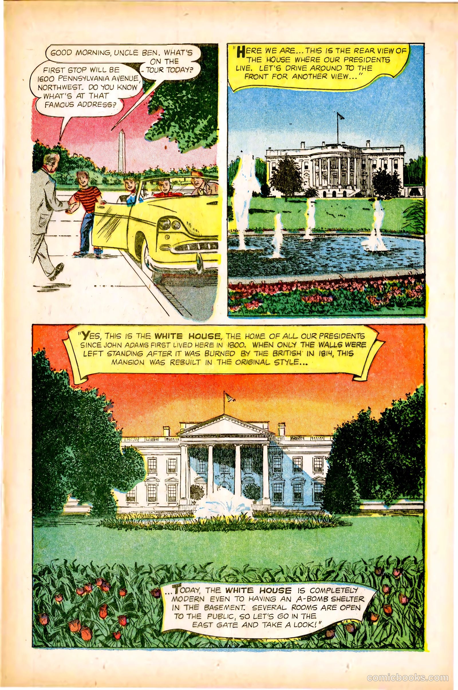 Seeing Washington: Our Nation's Capital #1 (1957) — page 11 of 29