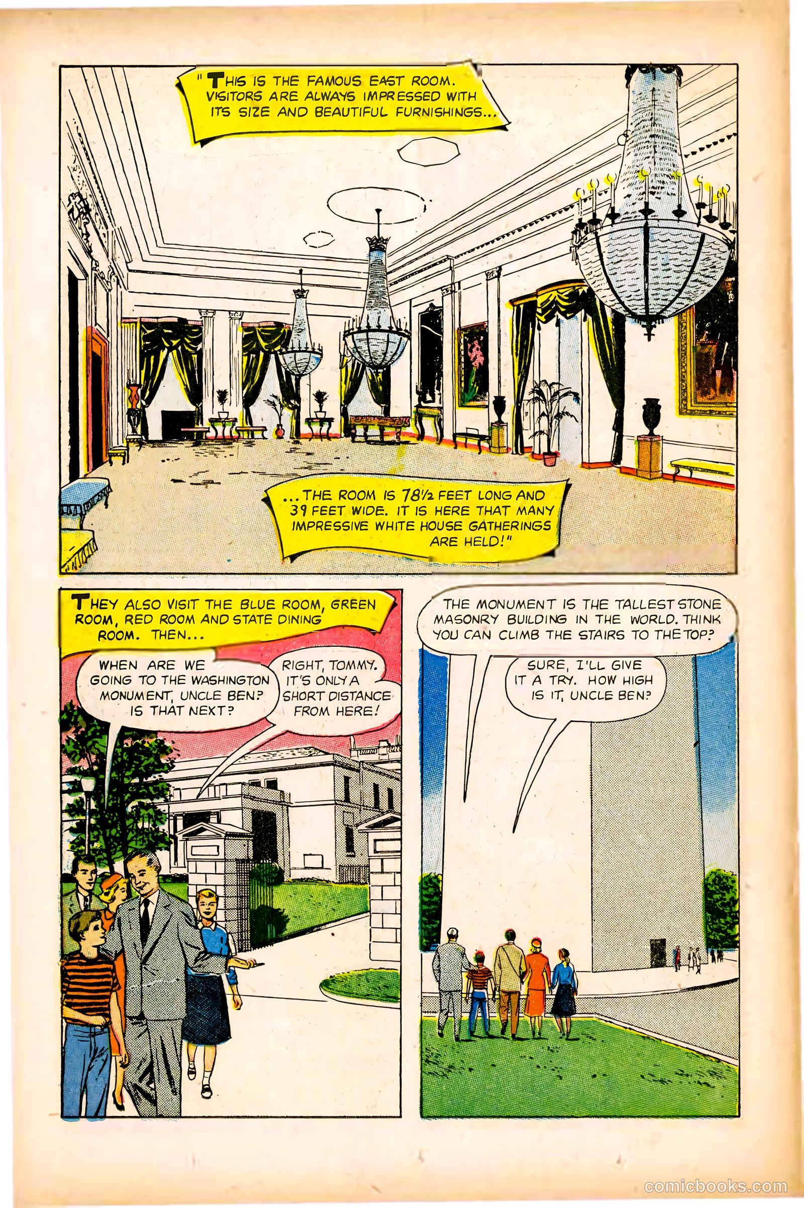 Seeing Washington: Our Nation's Capital #1 (1957) — page 12 of 29