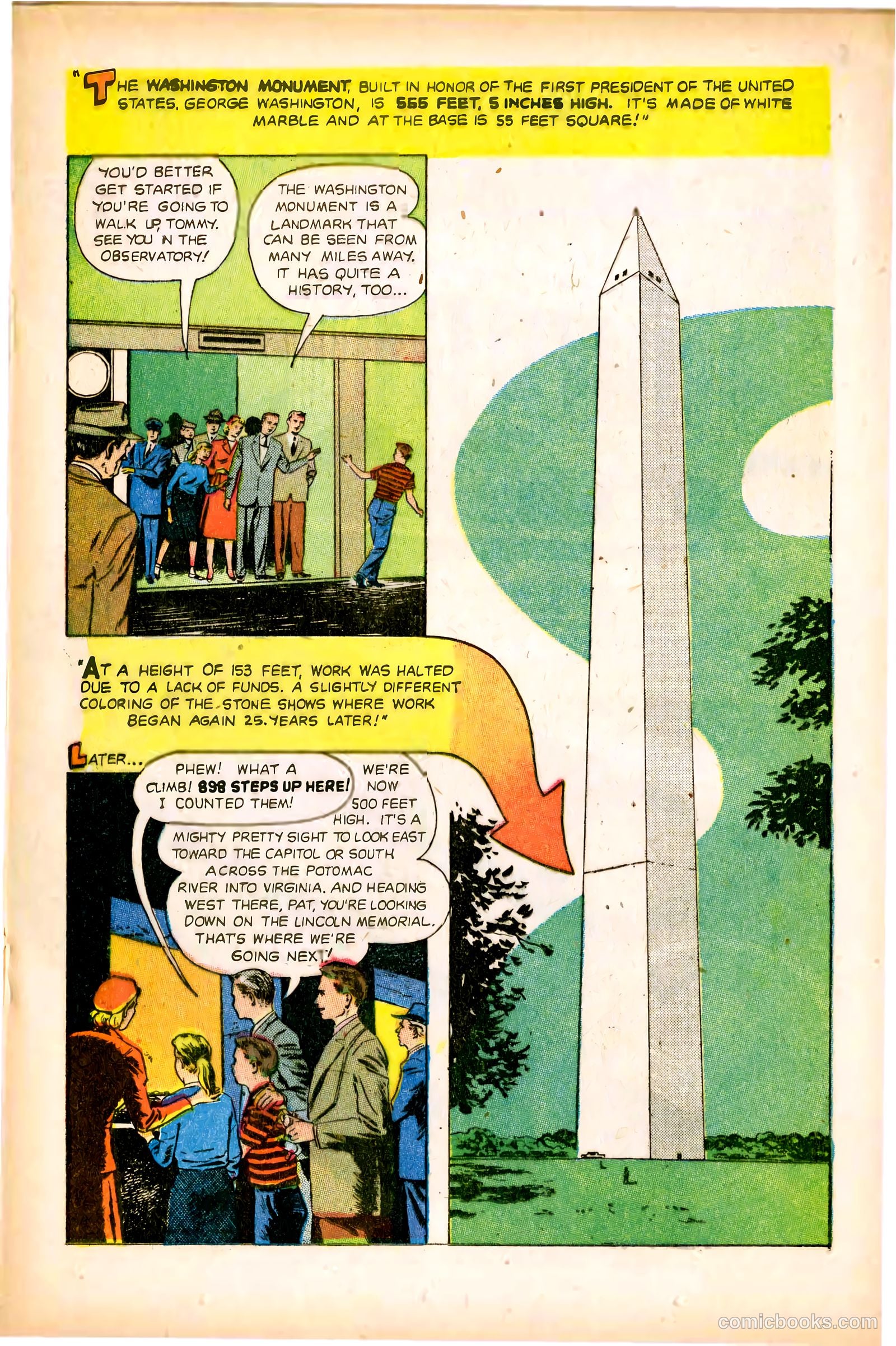 Seeing Washington: Our Nation's Capital #1 (1957) — page 13 of 29