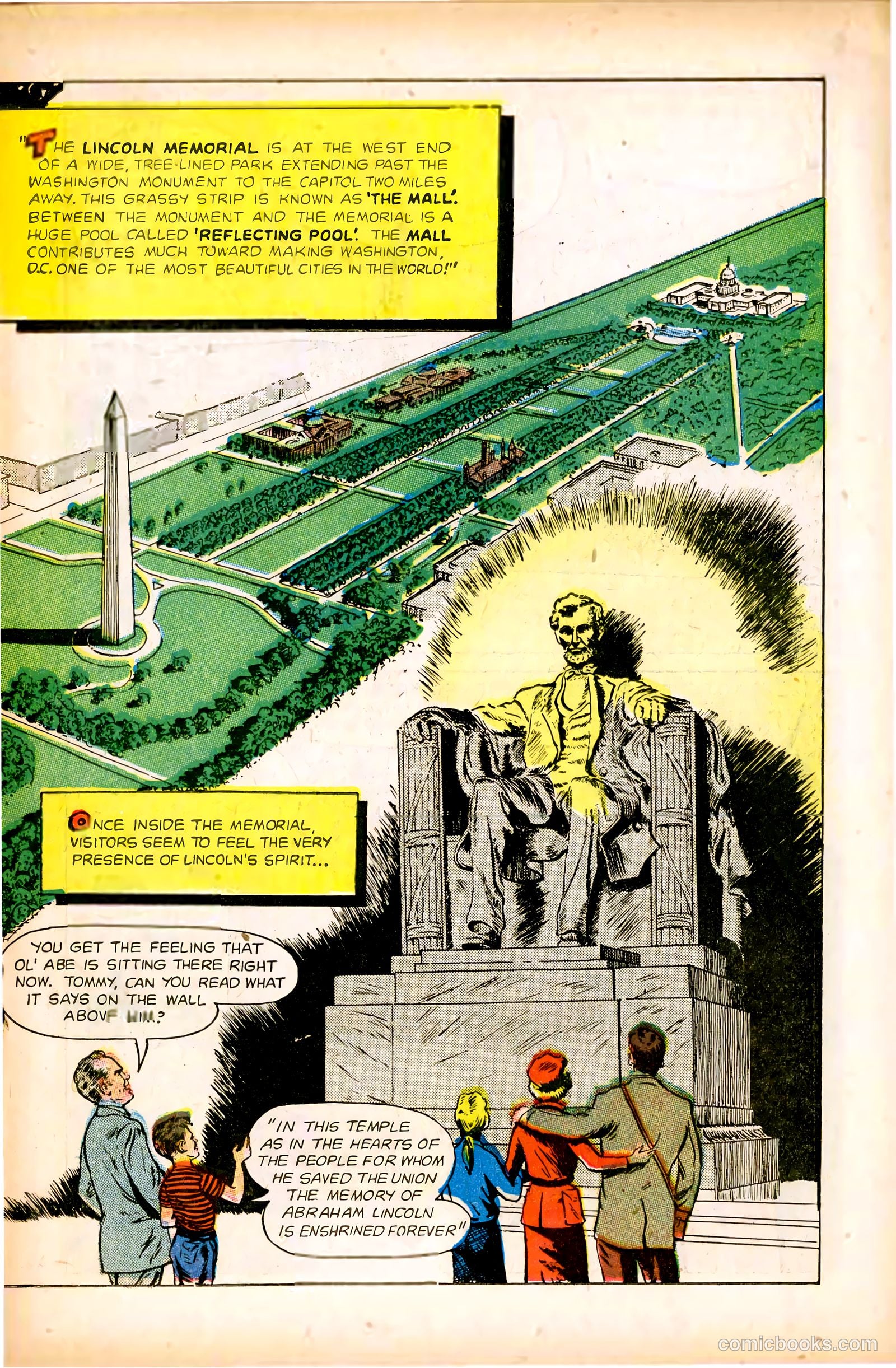Seeing Washington: Our Nation's Capital #1 (1957) — page 16 of 29