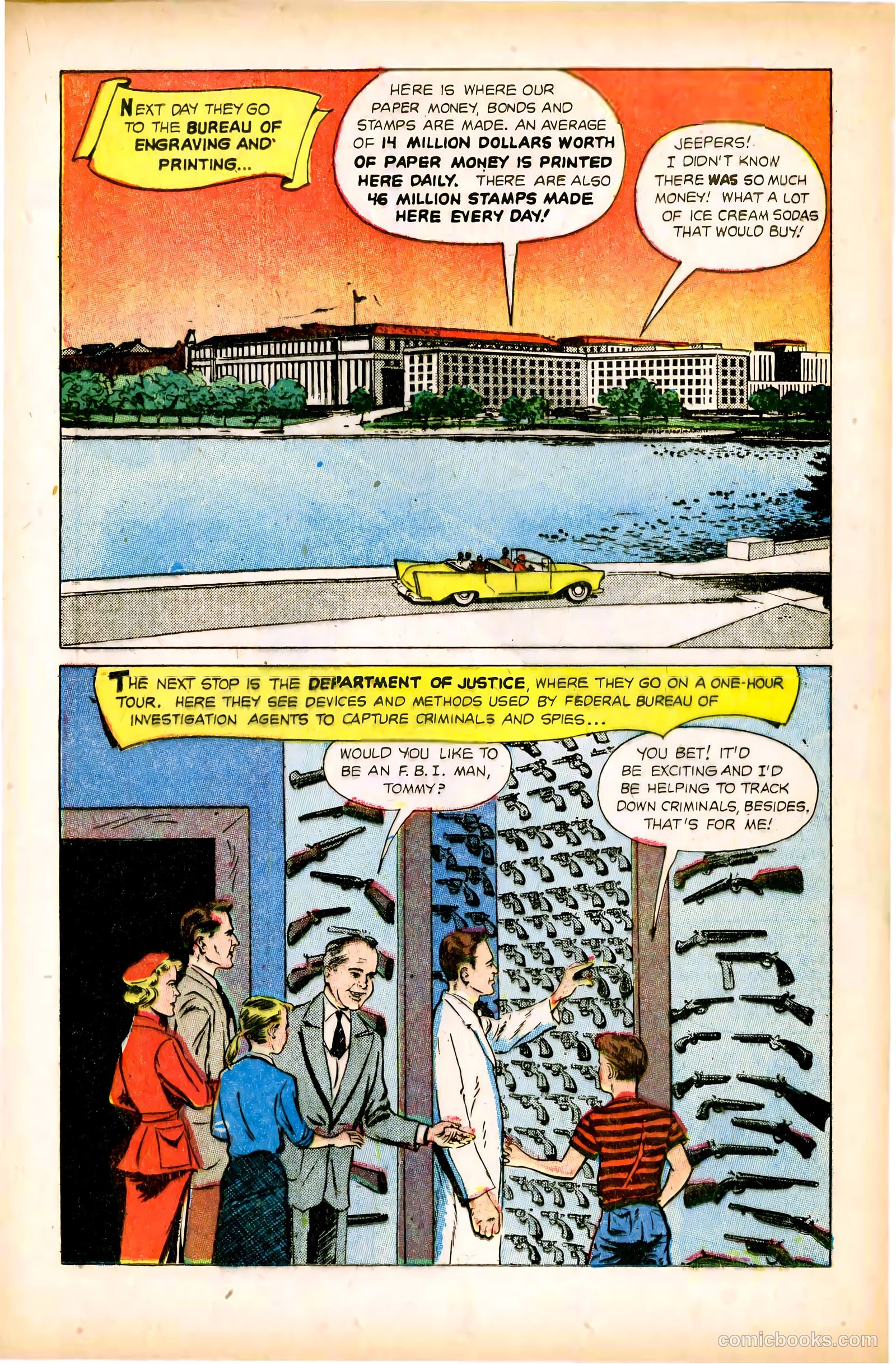 Seeing Washington: Our Nation's Capital #1 (1957) — page 17 of 29