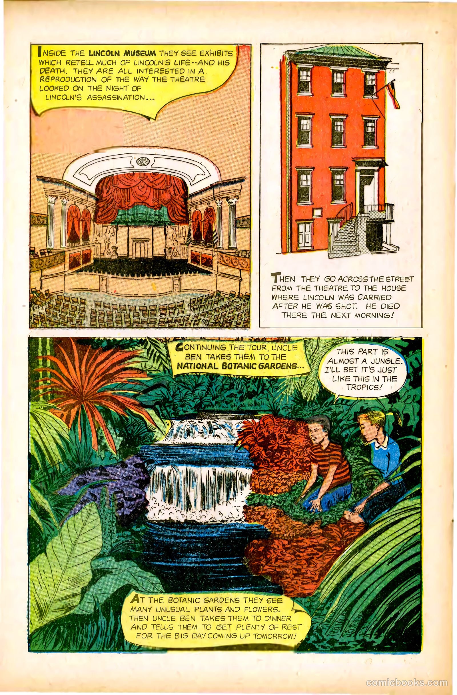 Seeing Washington: Our Nation's Capital #1 (1957) — page 19 of 29