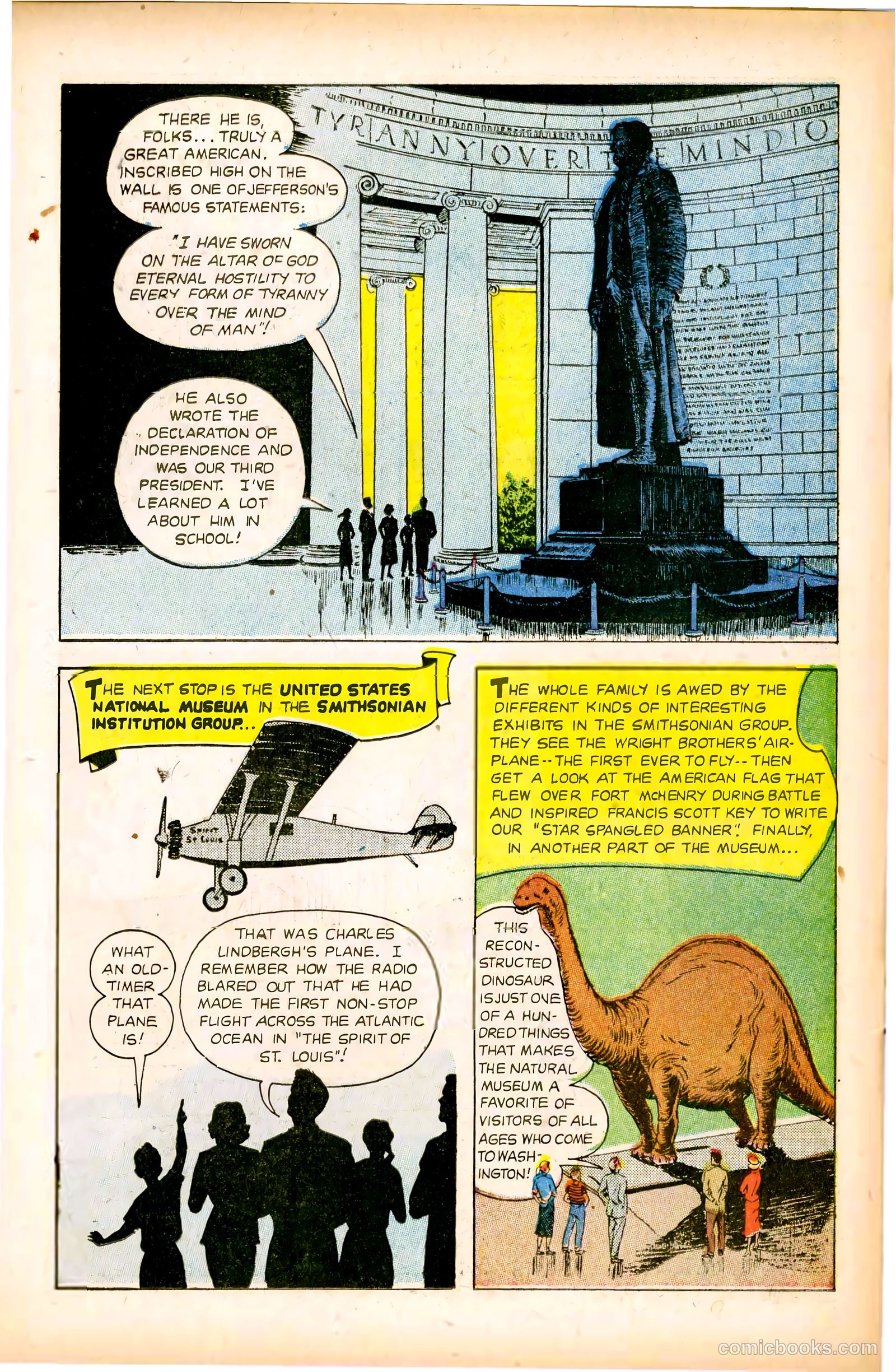 Seeing Washington: Our Nation's Capital #1 (1957) — page 21 of 29