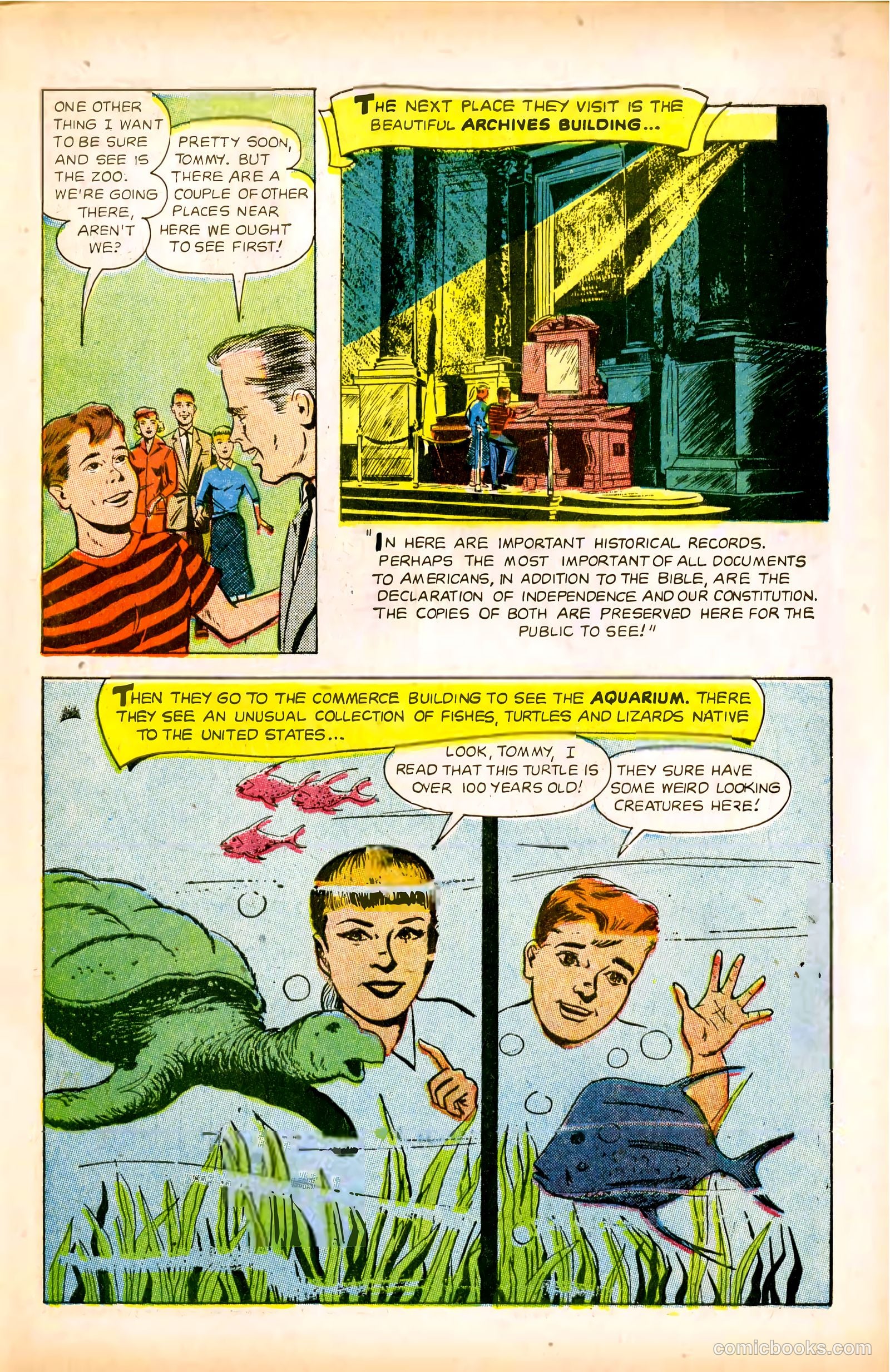 Seeing Washington: Our Nation's Capital #1 (1957) — page 22 of 29