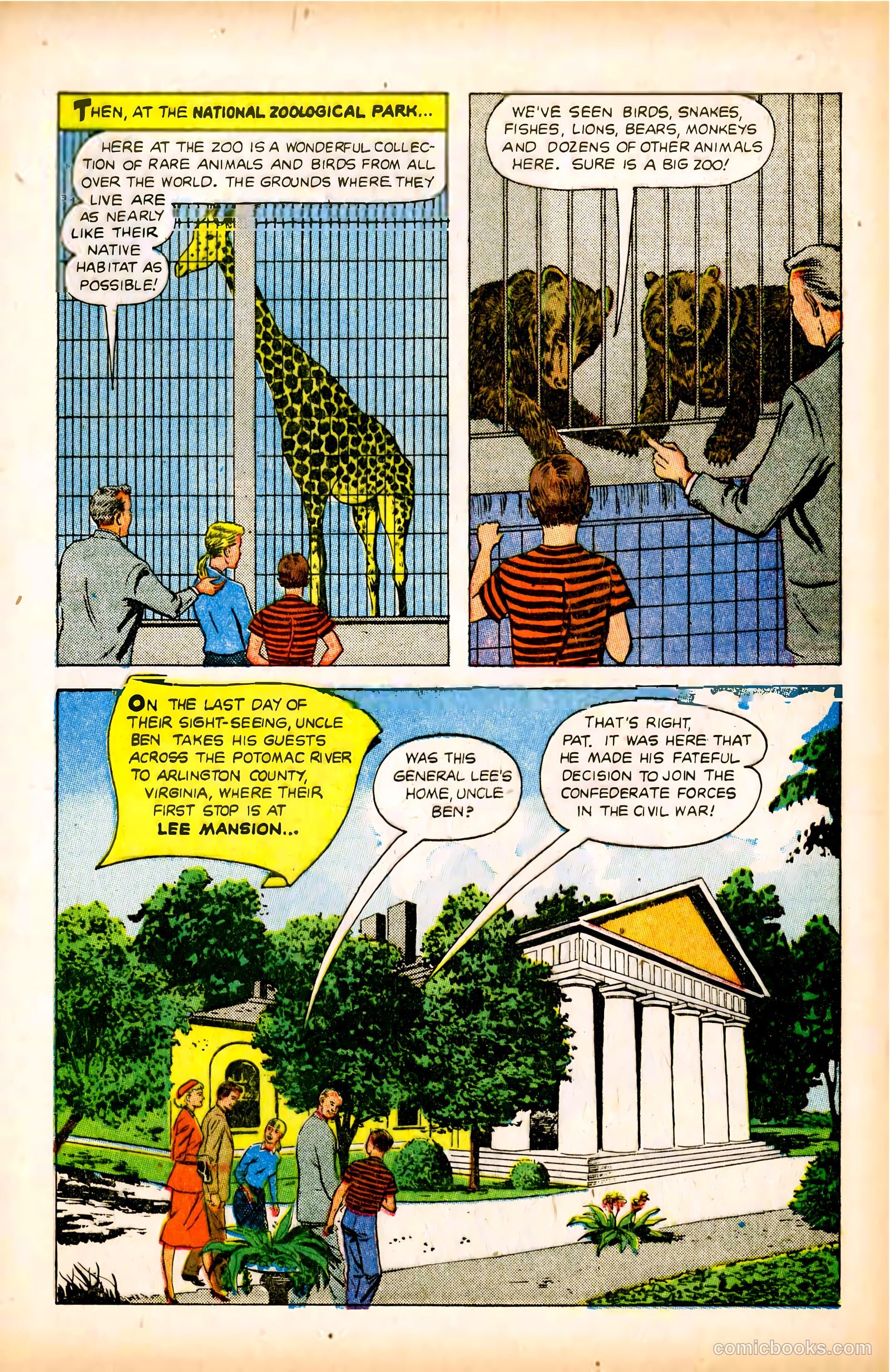 Seeing Washington: Our Nation's Capital #1 (1957) — page 23 of 29