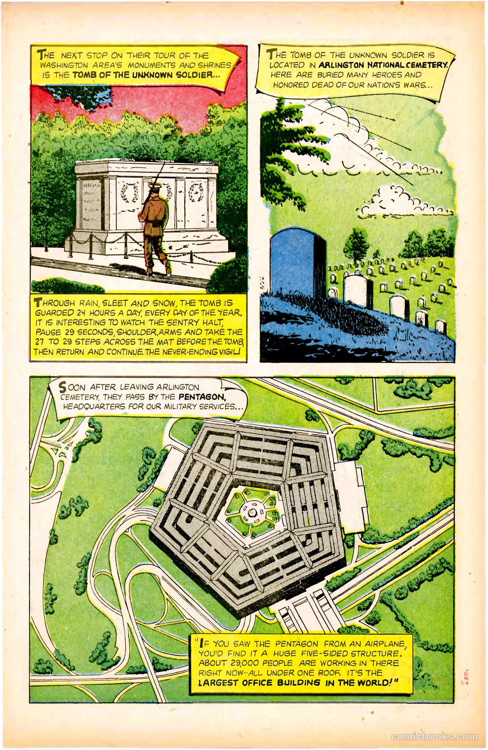 Seeing Washington: Our Nation's Capital #1 (1957) — page 25 of 29