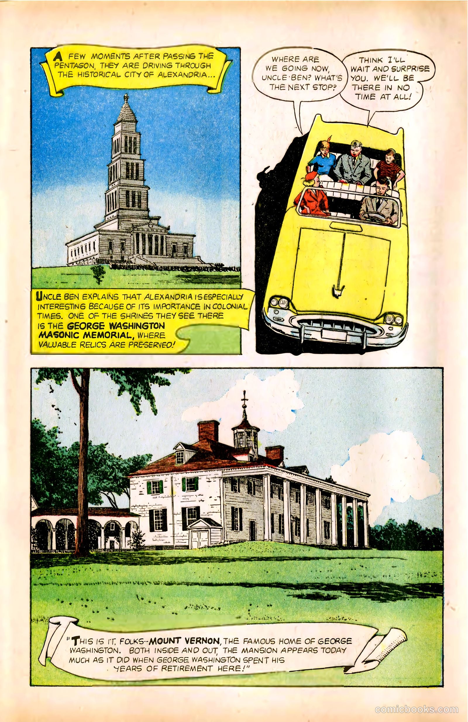 Seeing Washington: Our Nation's Capital #1 (1957) — page 26 of 29