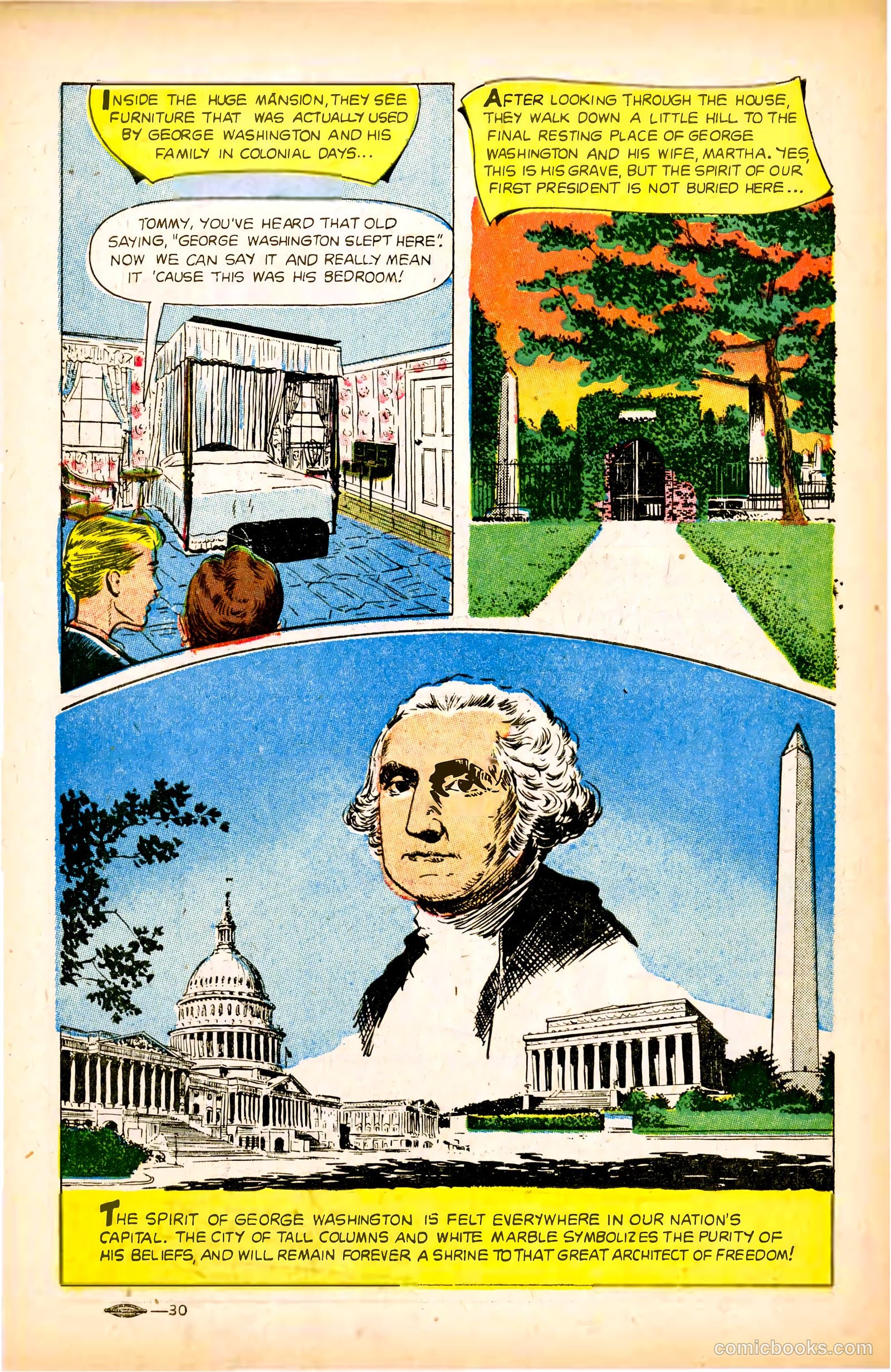 Seeing Washington: Our Nation's Capital #1 (1957) — page 27 of 29