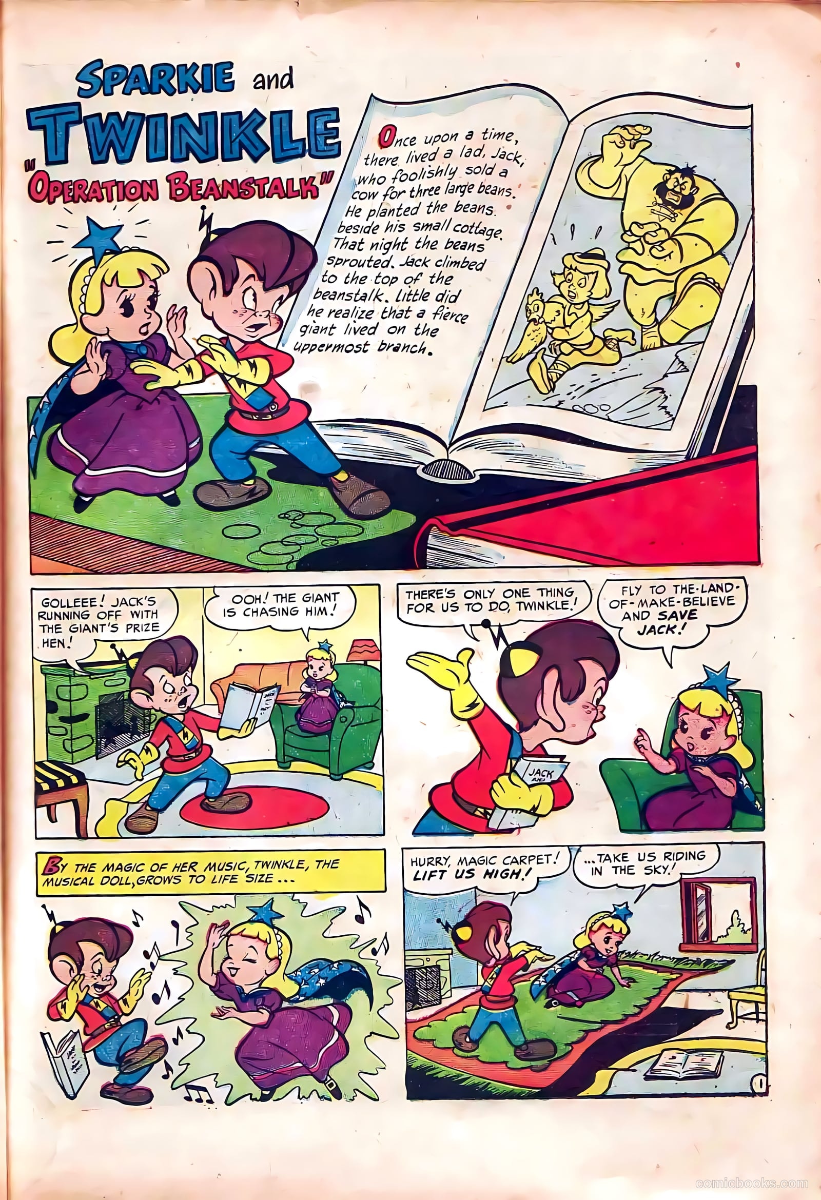 Sparkie #1 (1952) — page 19 of 36
