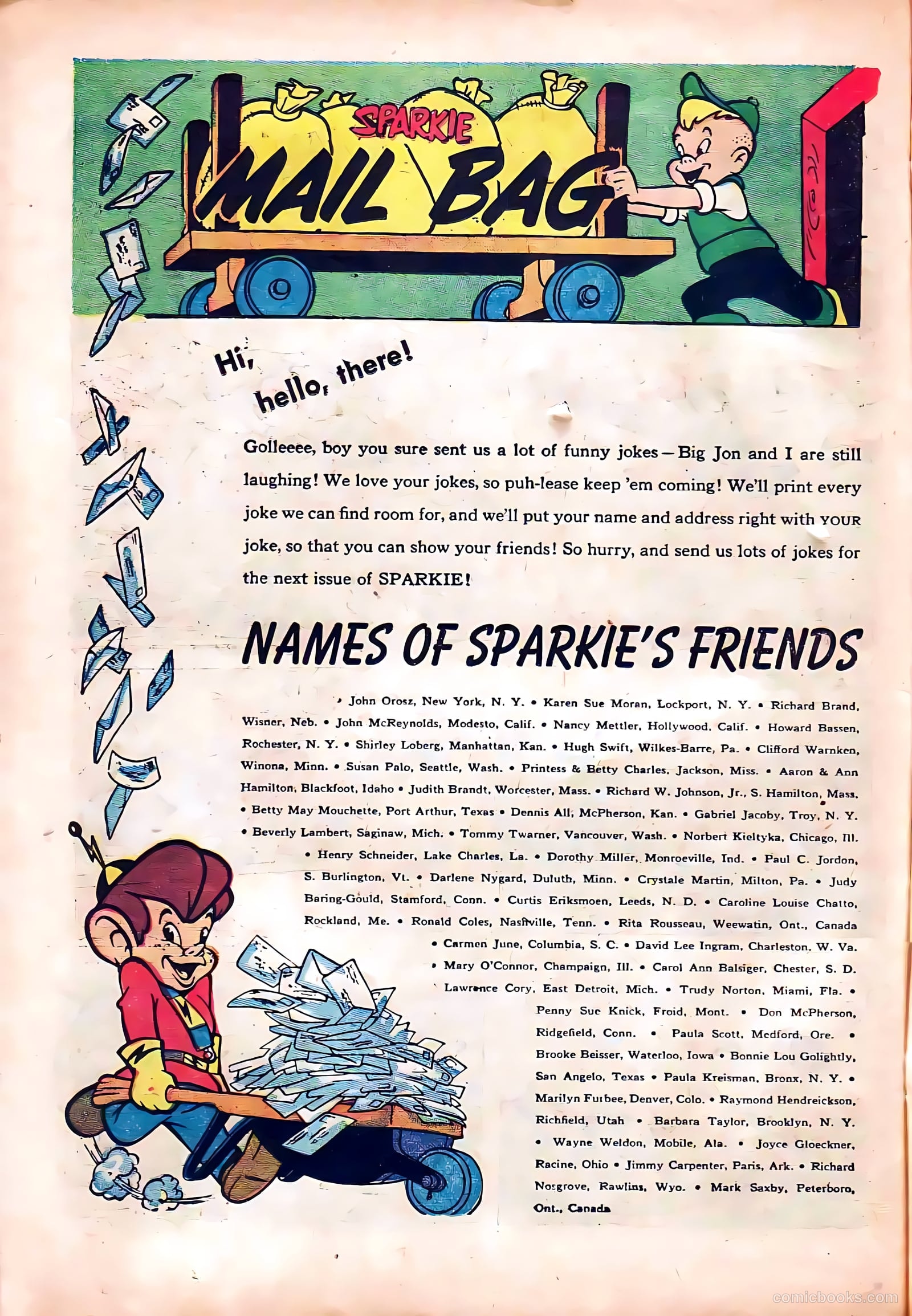 Sparkie #1 (1952) — page 26 of 36