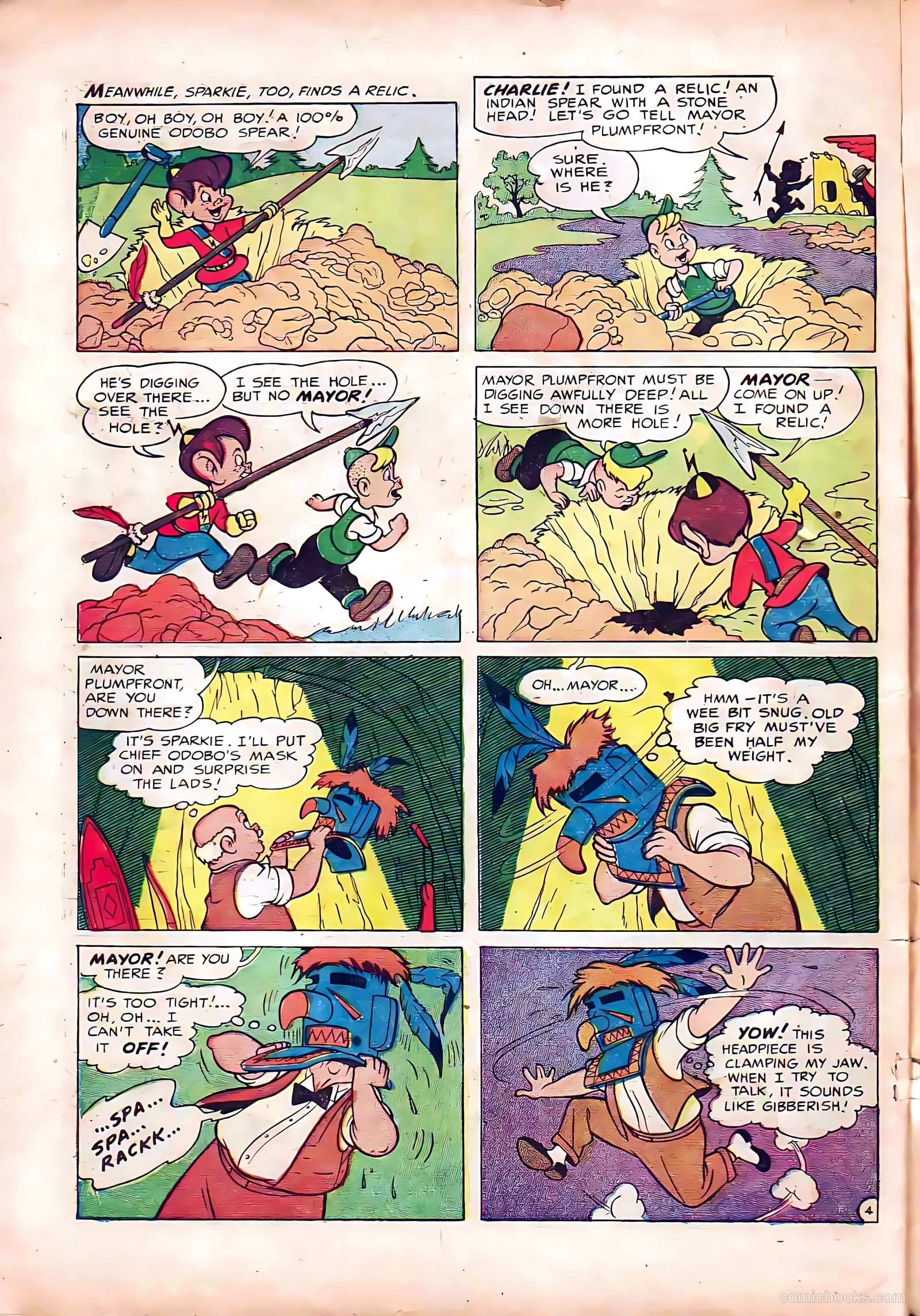 Sparkie #1 (1952) — page 30 of 36