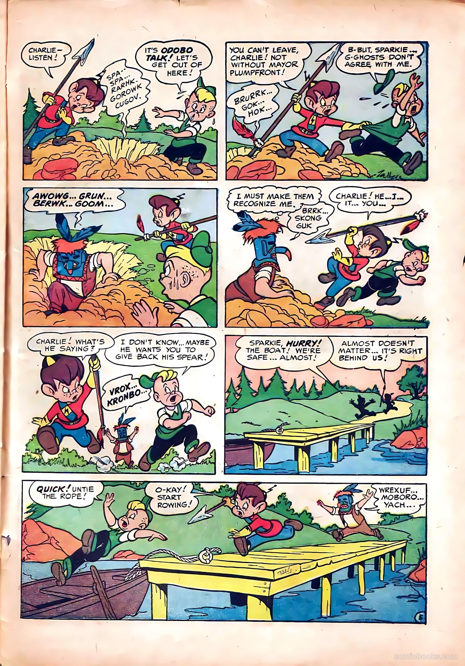 Sparkie #1 (1952) — page 31 of 36