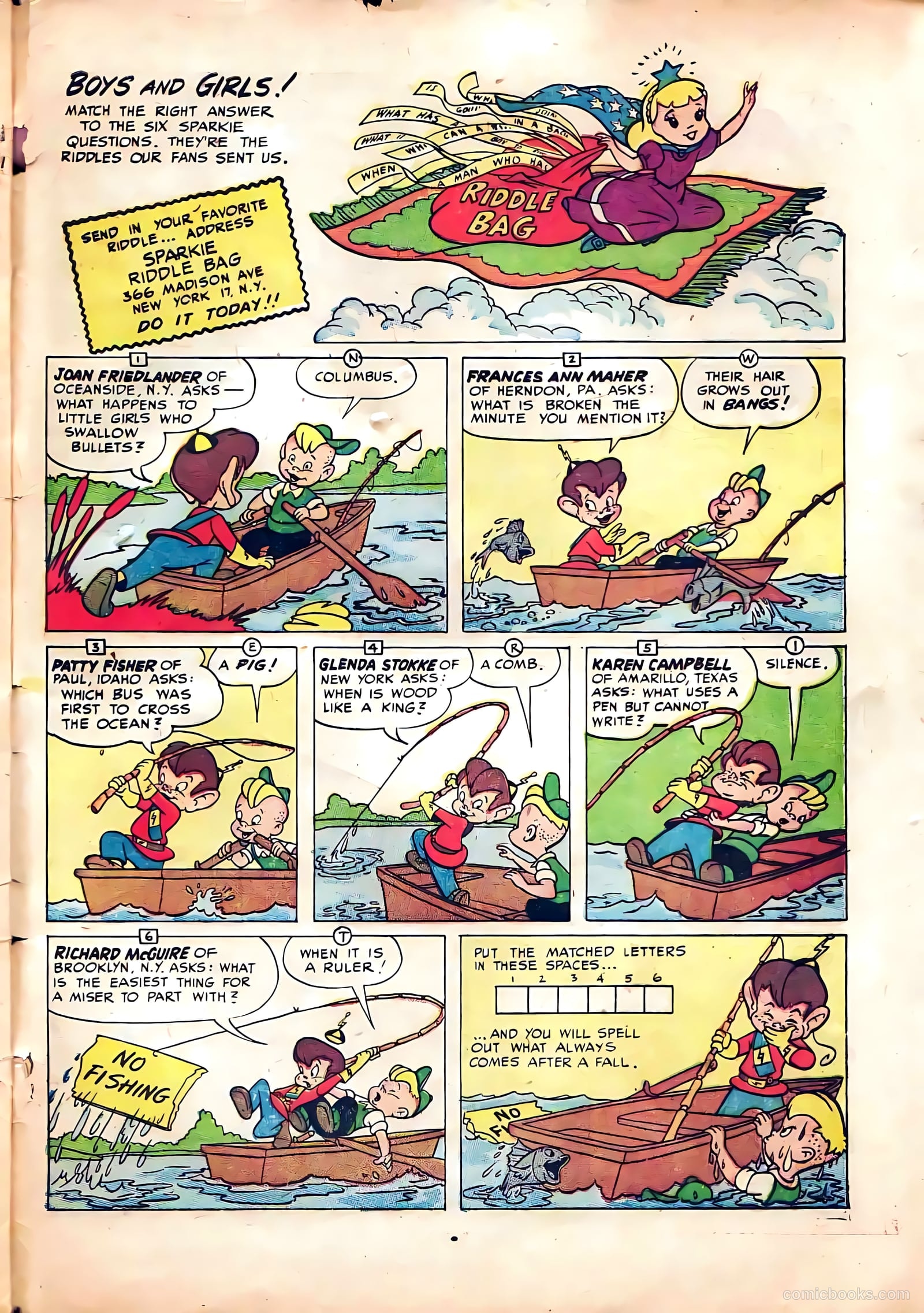 Sparkie #1 (1952) — page 33 of 36
