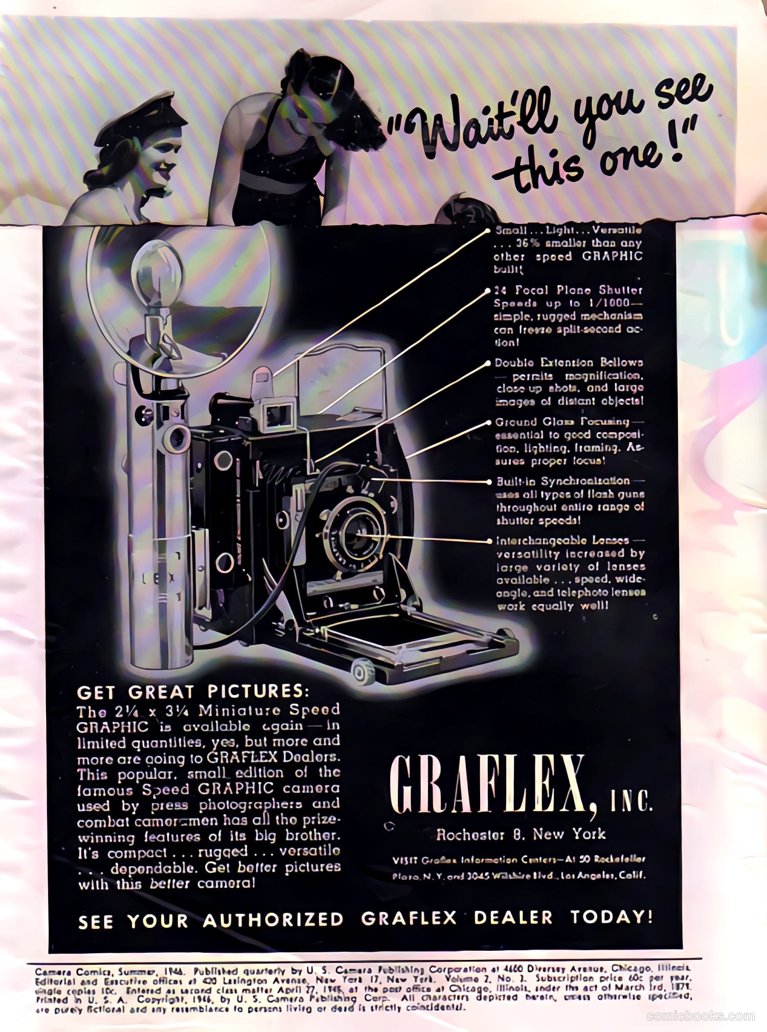 Camera Comics #9 (1944) — page 2 of 53