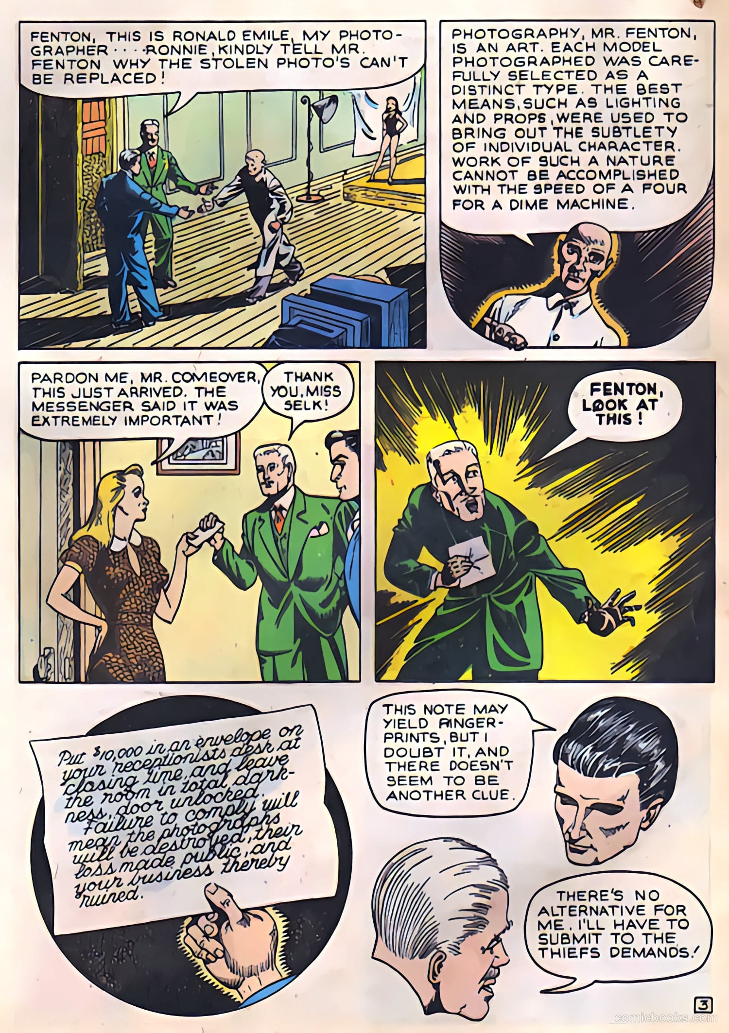 Camera Comics #9 (1944) — page 15 of 53