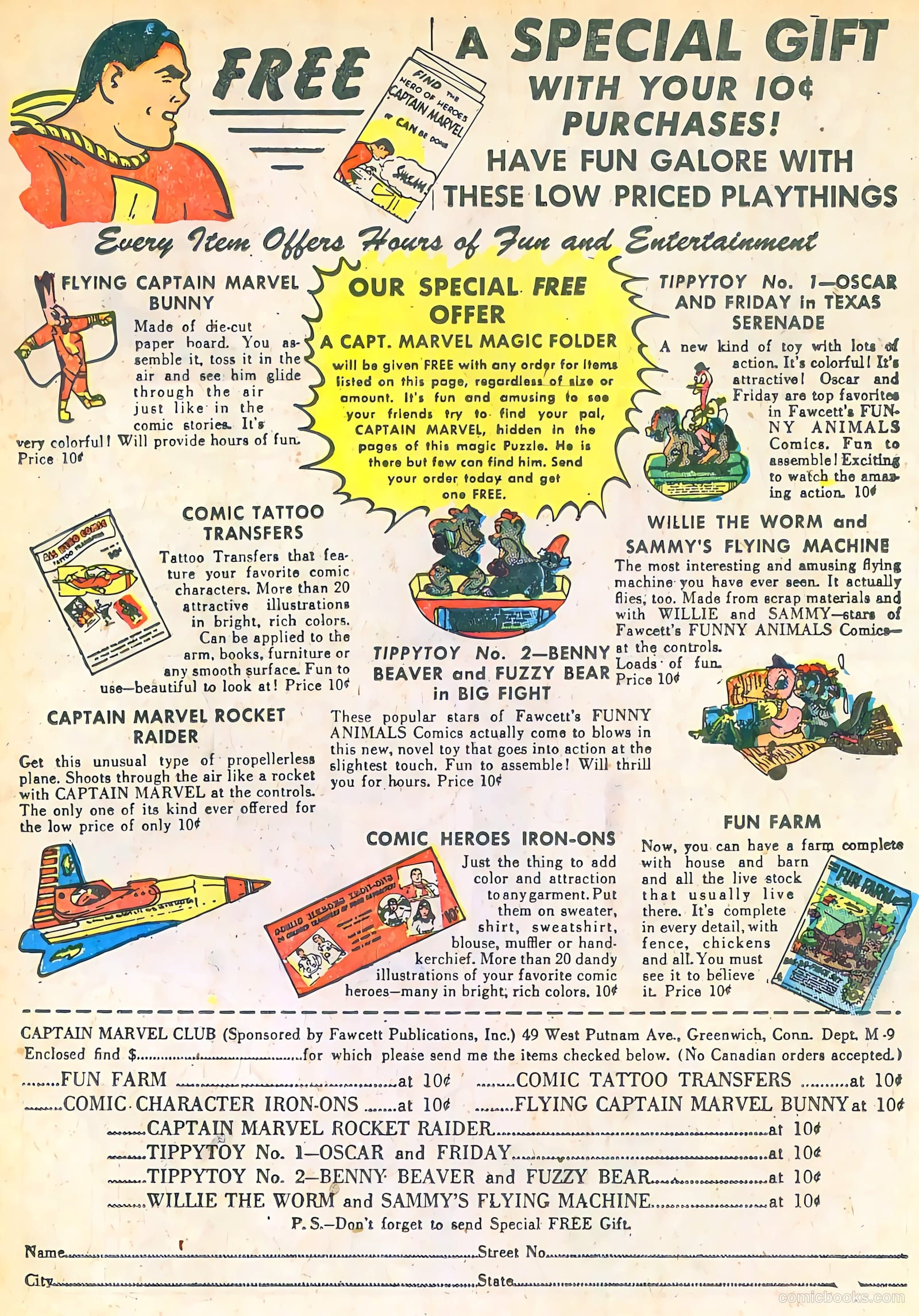Three Aces Comics v5 #51 (1946) — page 3 of 36
