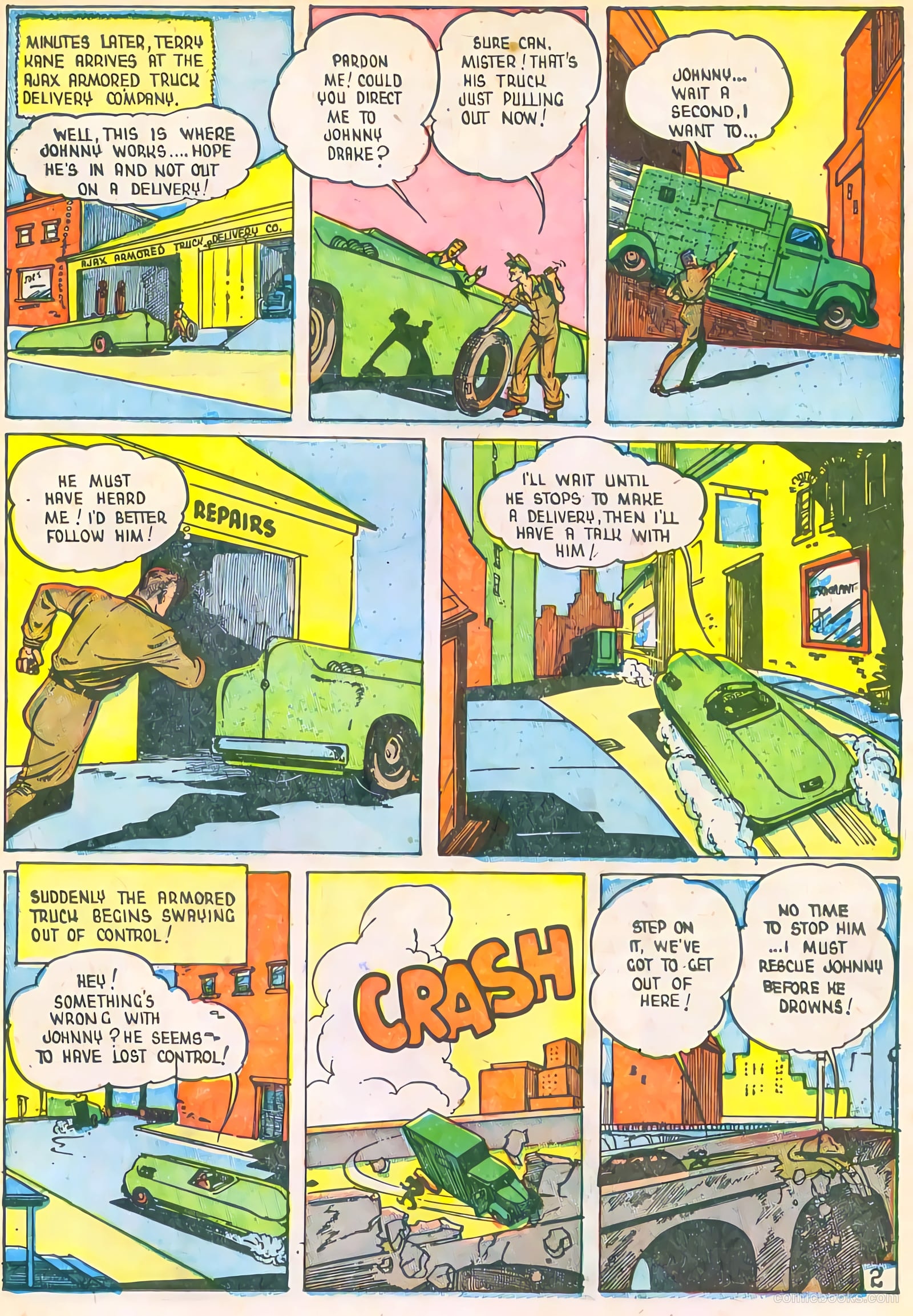 Three Aces Comics v5 #51 (1946) — page 5 of 36
