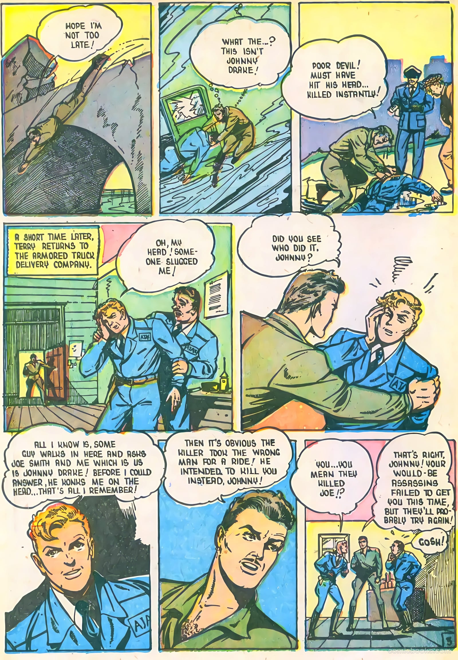 Three Aces Comics v5 #51 (1946) — page 6 of 36