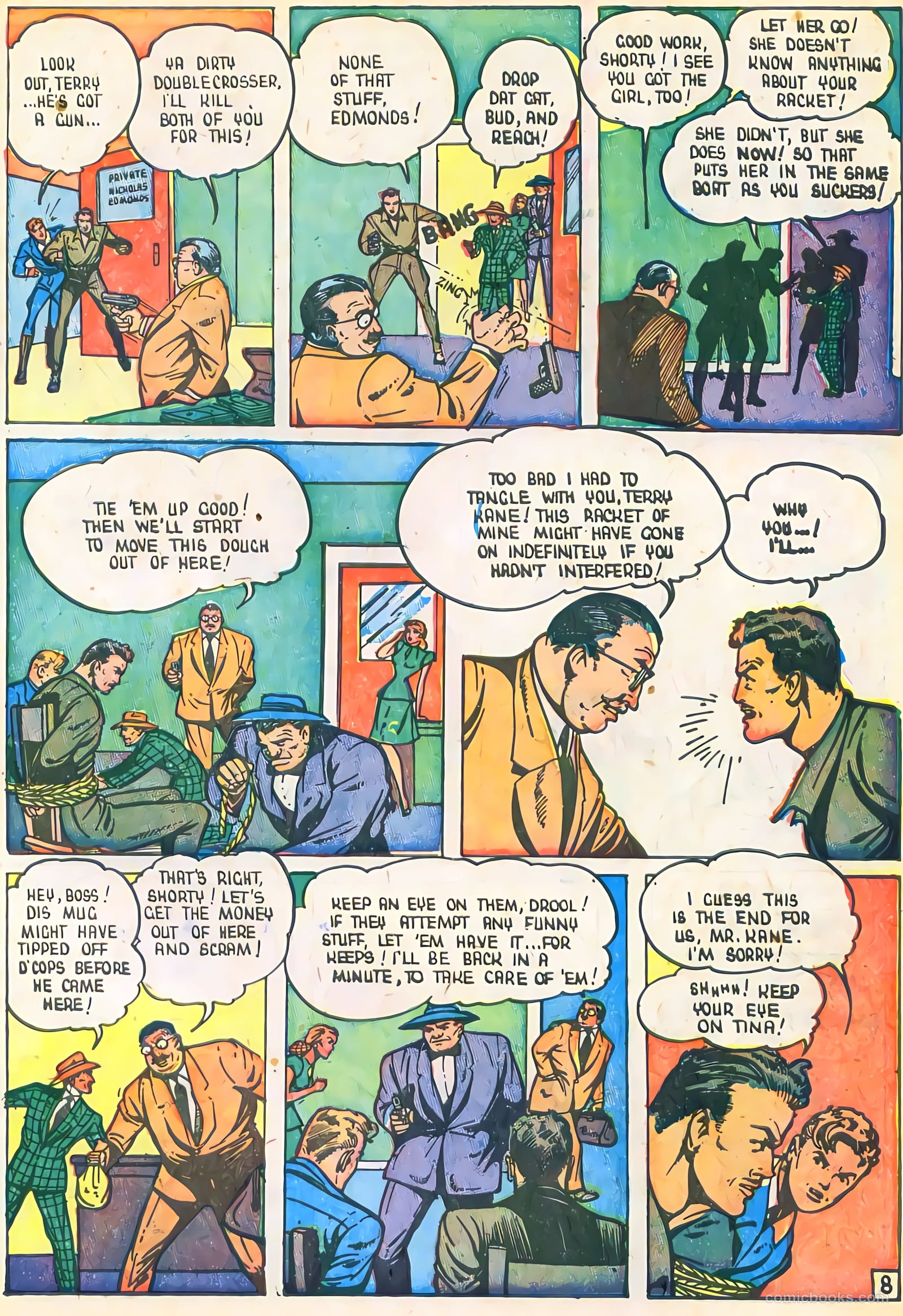 Three Aces Comics v5 #51 (1946) — page 11 of 36