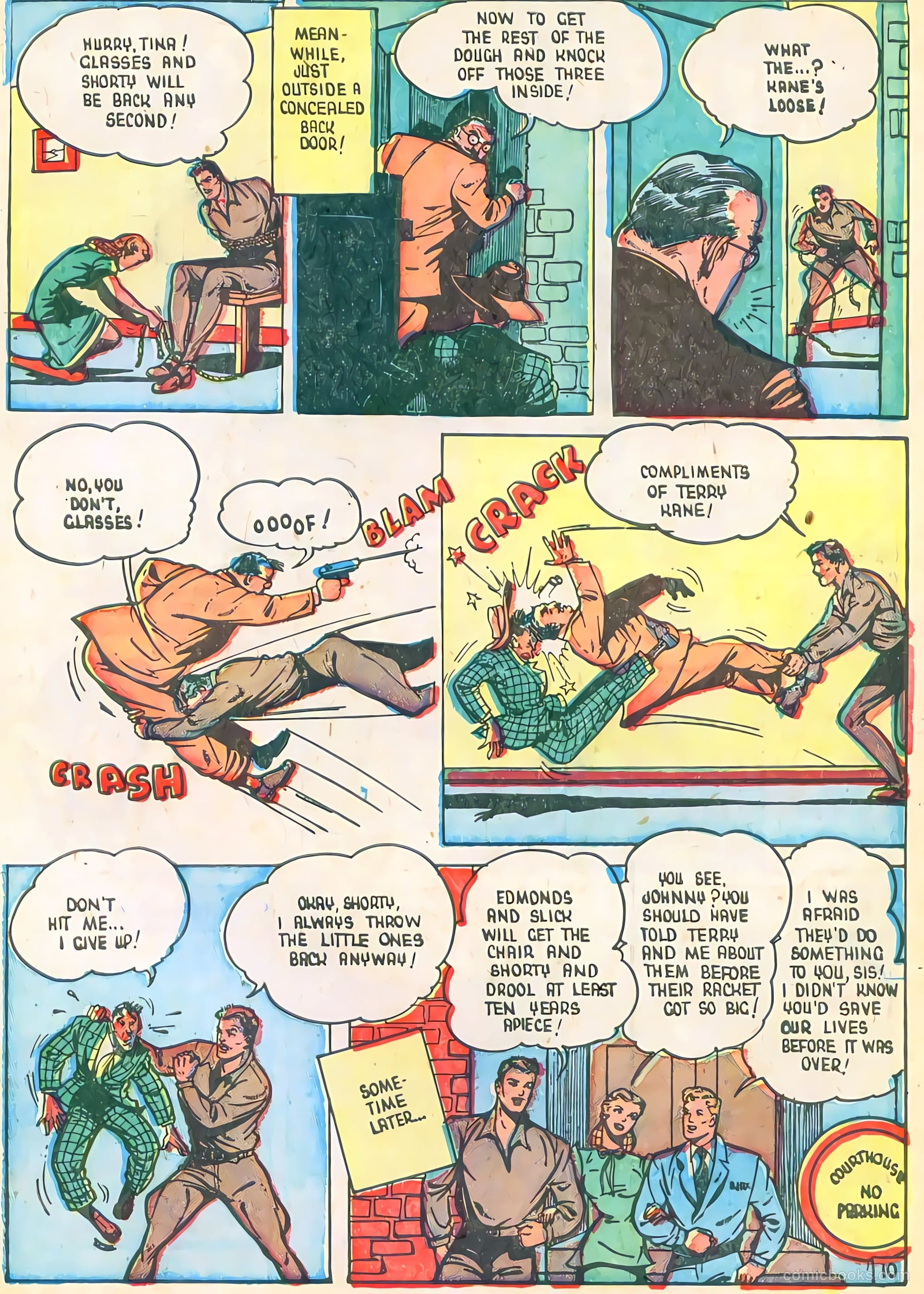 Three Aces Comics v5 #51 (1946) — page 13 of 36