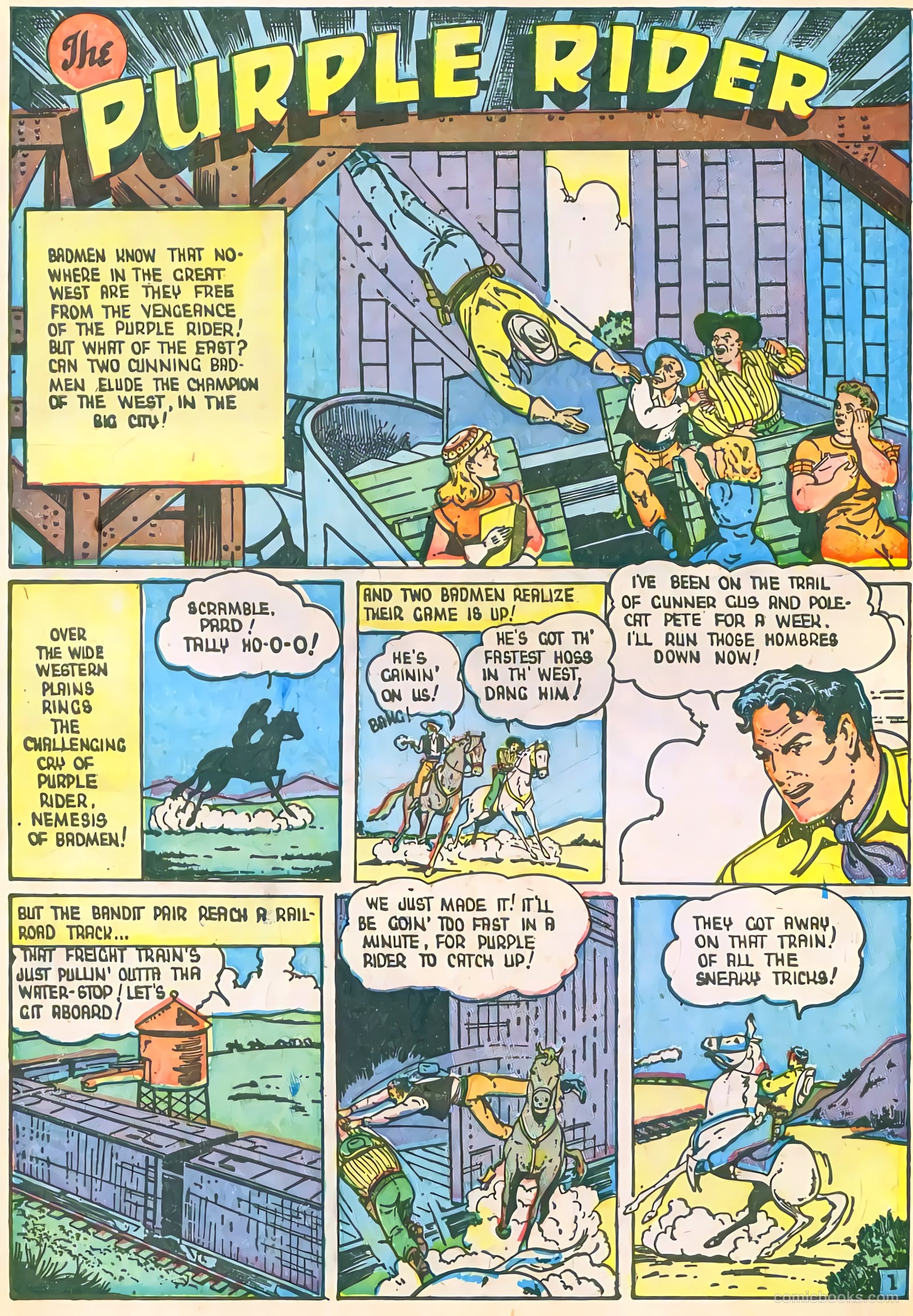 Three Aces Comics v5 #51 (1946) — page 14 of 36