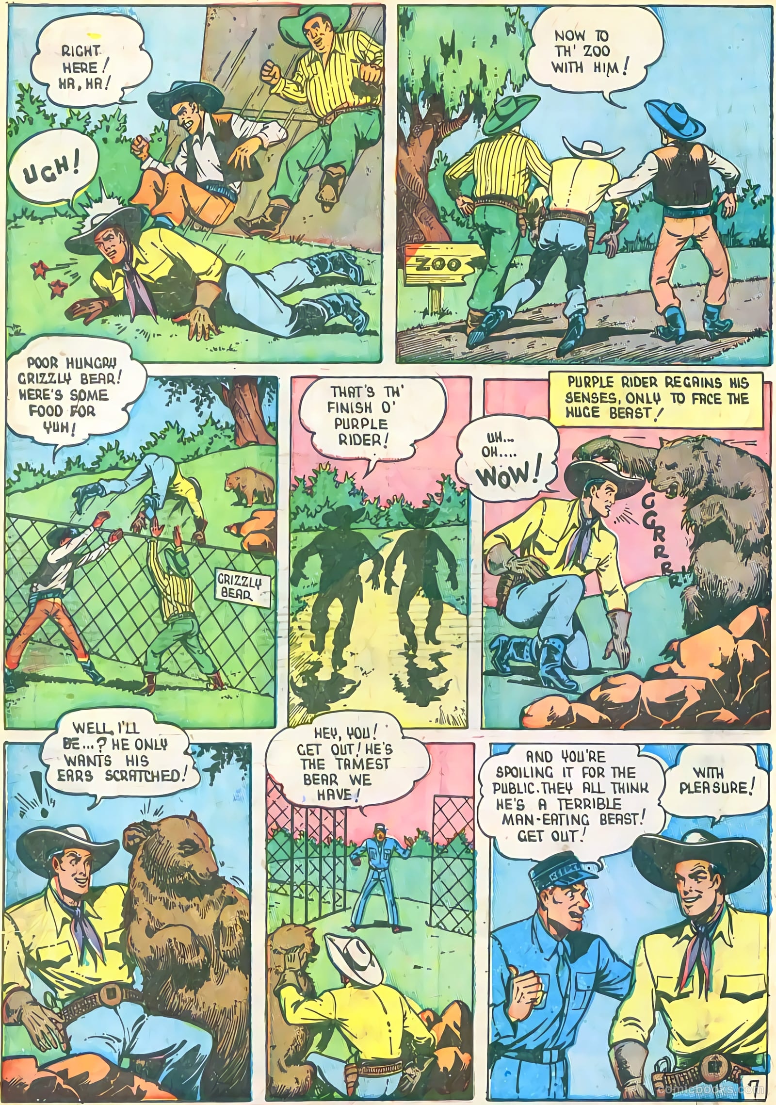 Three Aces Comics v5 #51 (1946) — page 20 of 36