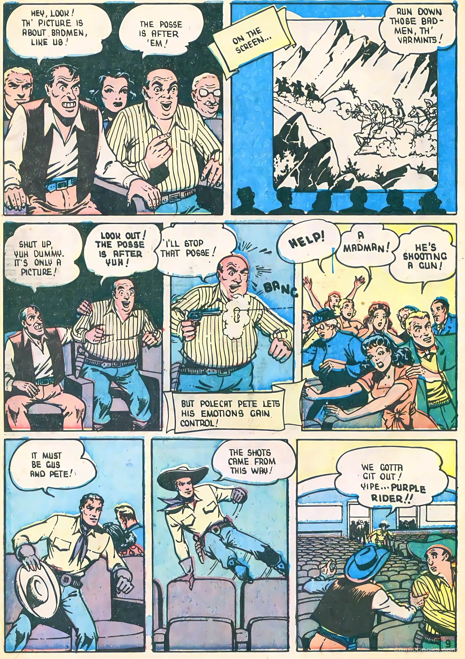 Three Aces Comics v5 #51 (1946) — page 22 of 36